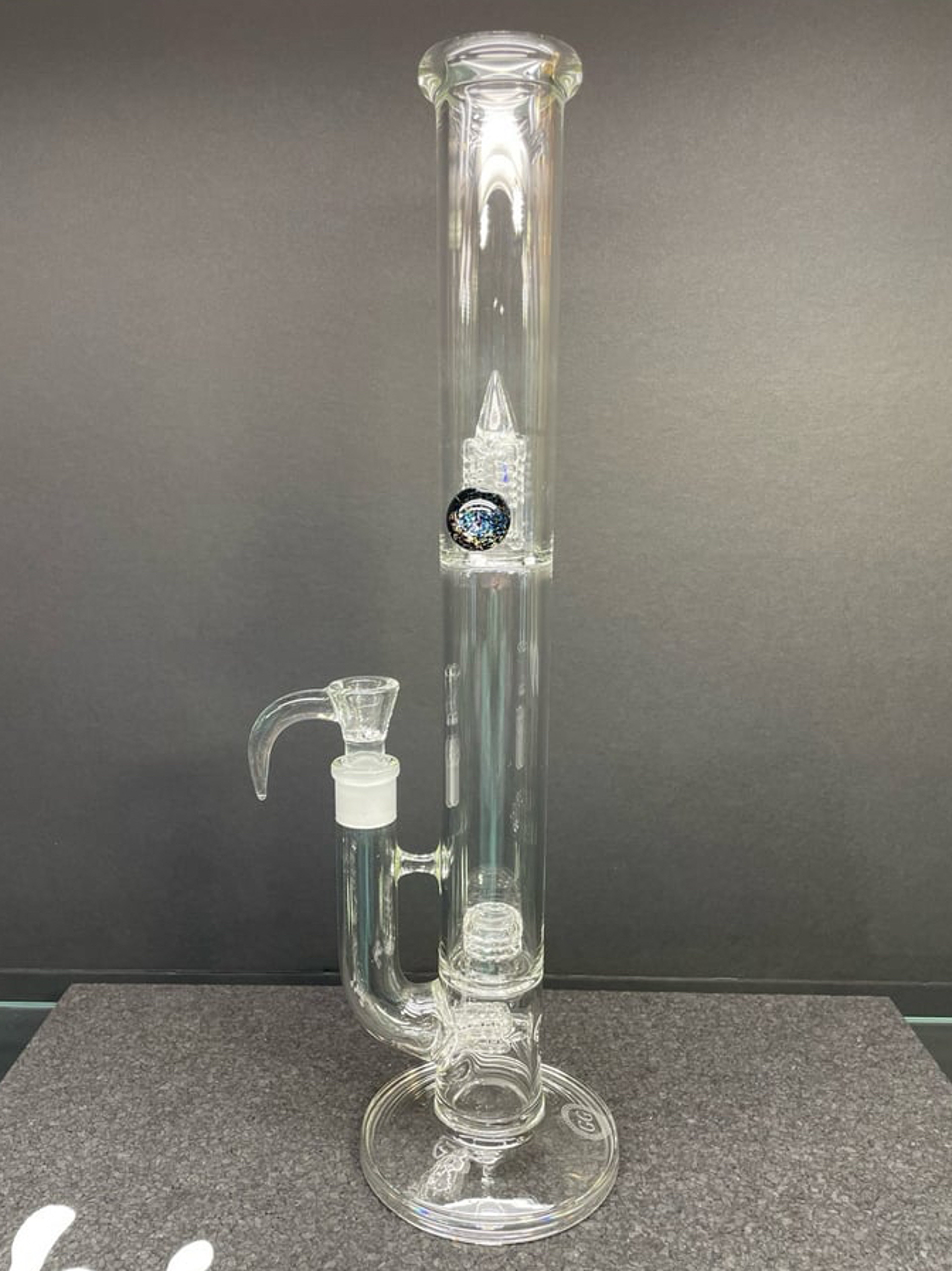 Preview pic of Greek Glass 360 Grid Cap w/ Marble