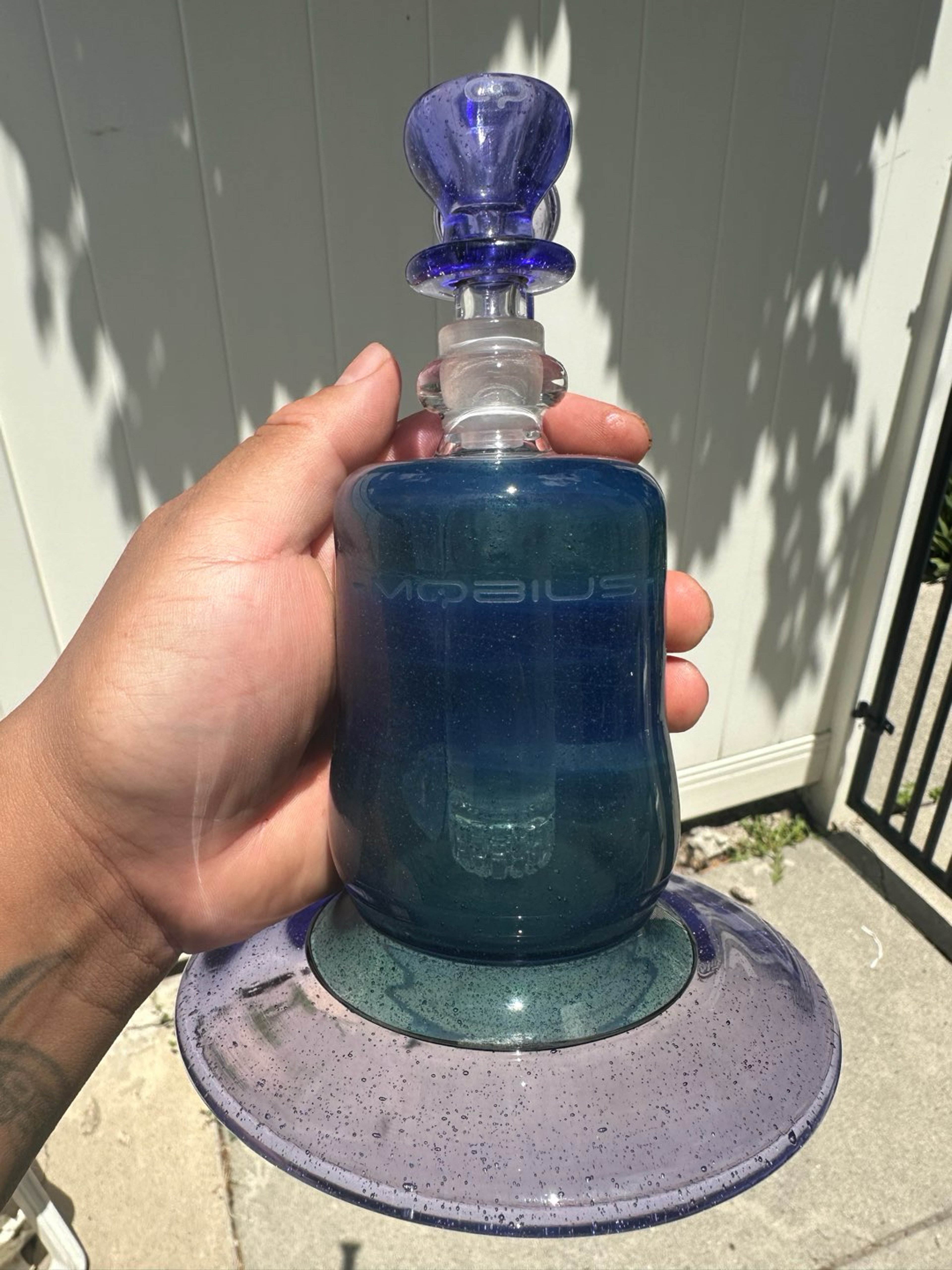 Preview pic of Mobius ION II from scratch series Transparent Purple and Blue Denim