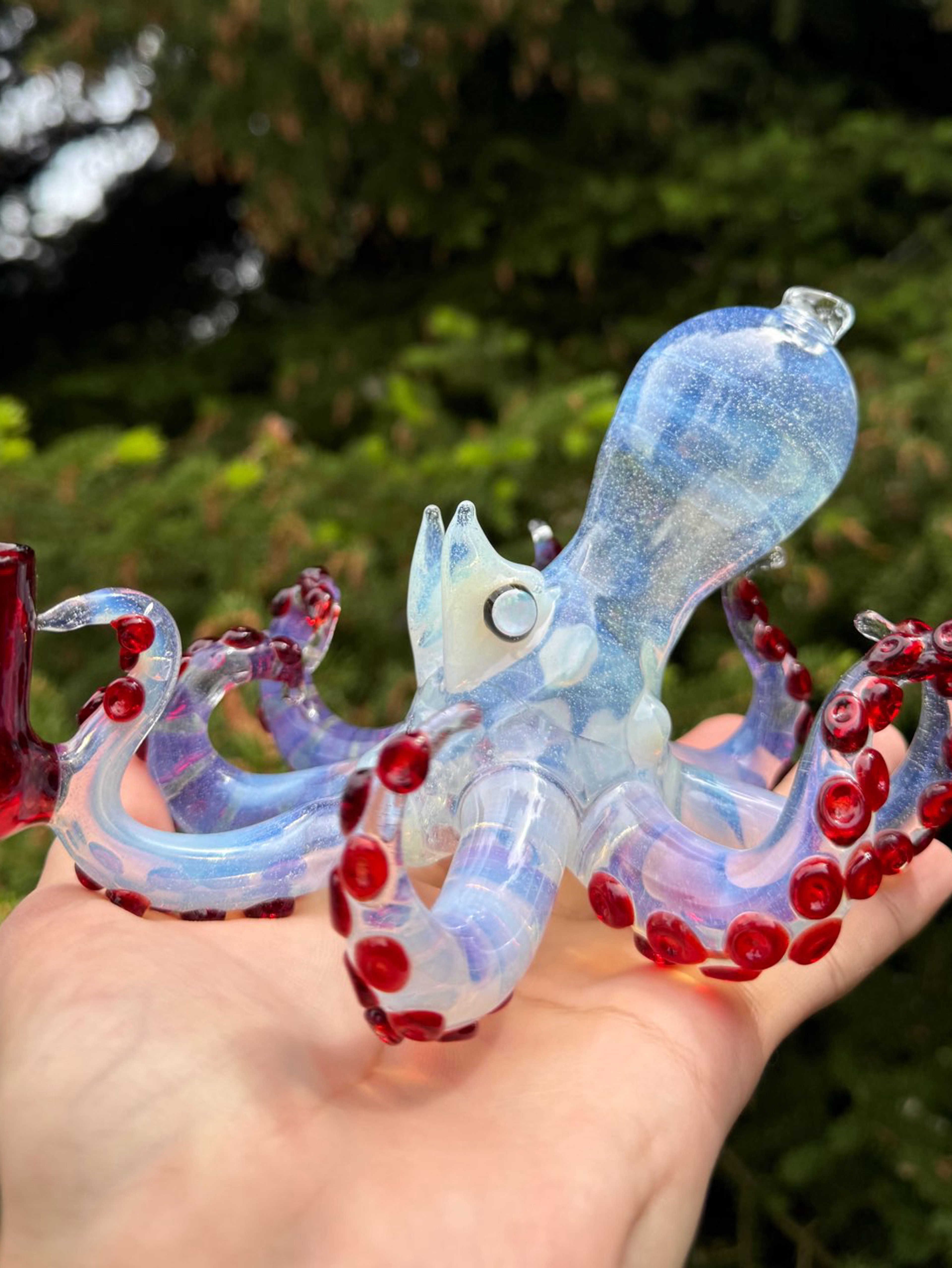 Izzy the glass blow Octopus set image 0
