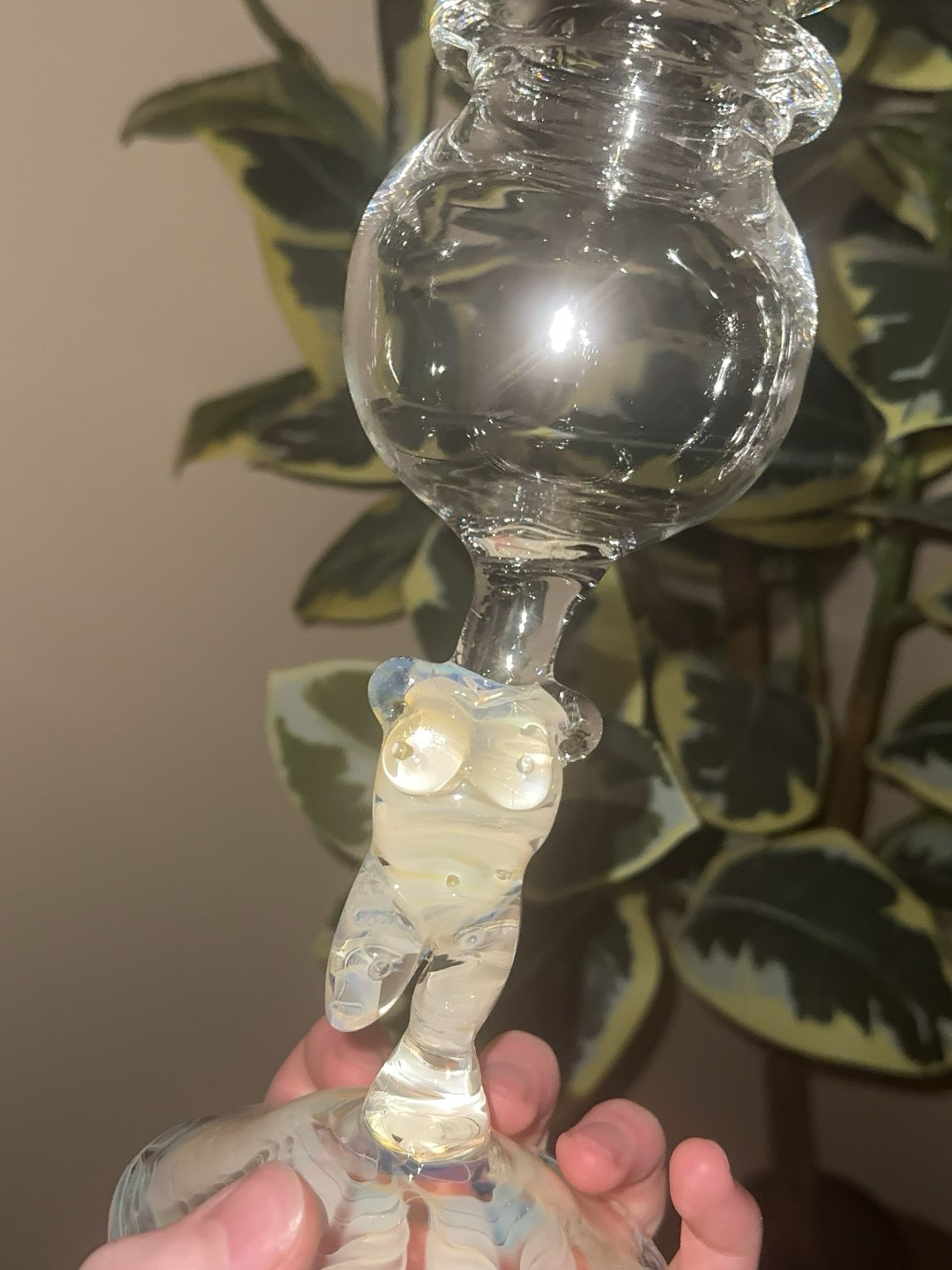 Preview pic of Goddess wine glass