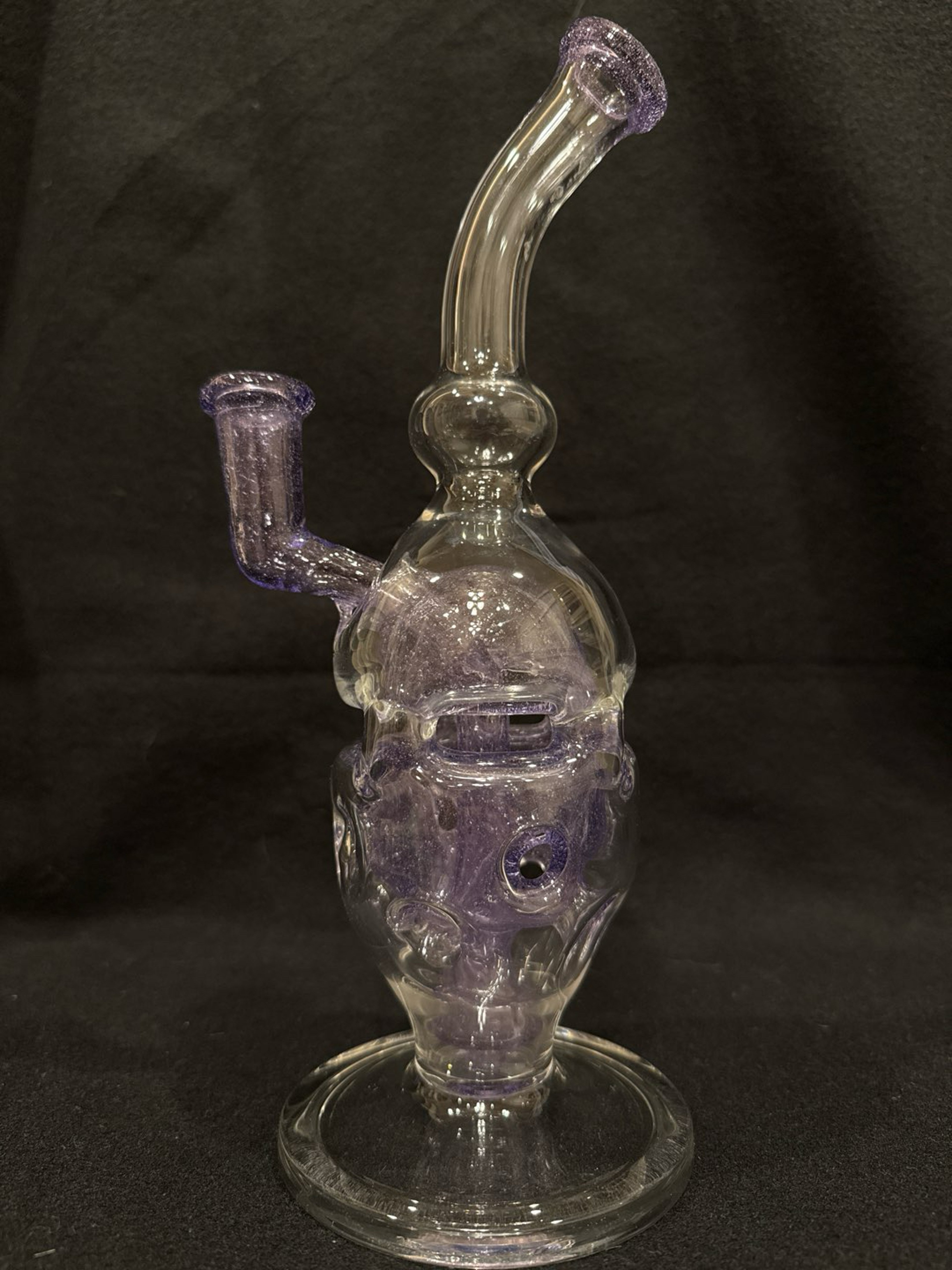 Preview pic of N3RD Glass Fab Egg 14mm Purple Rain