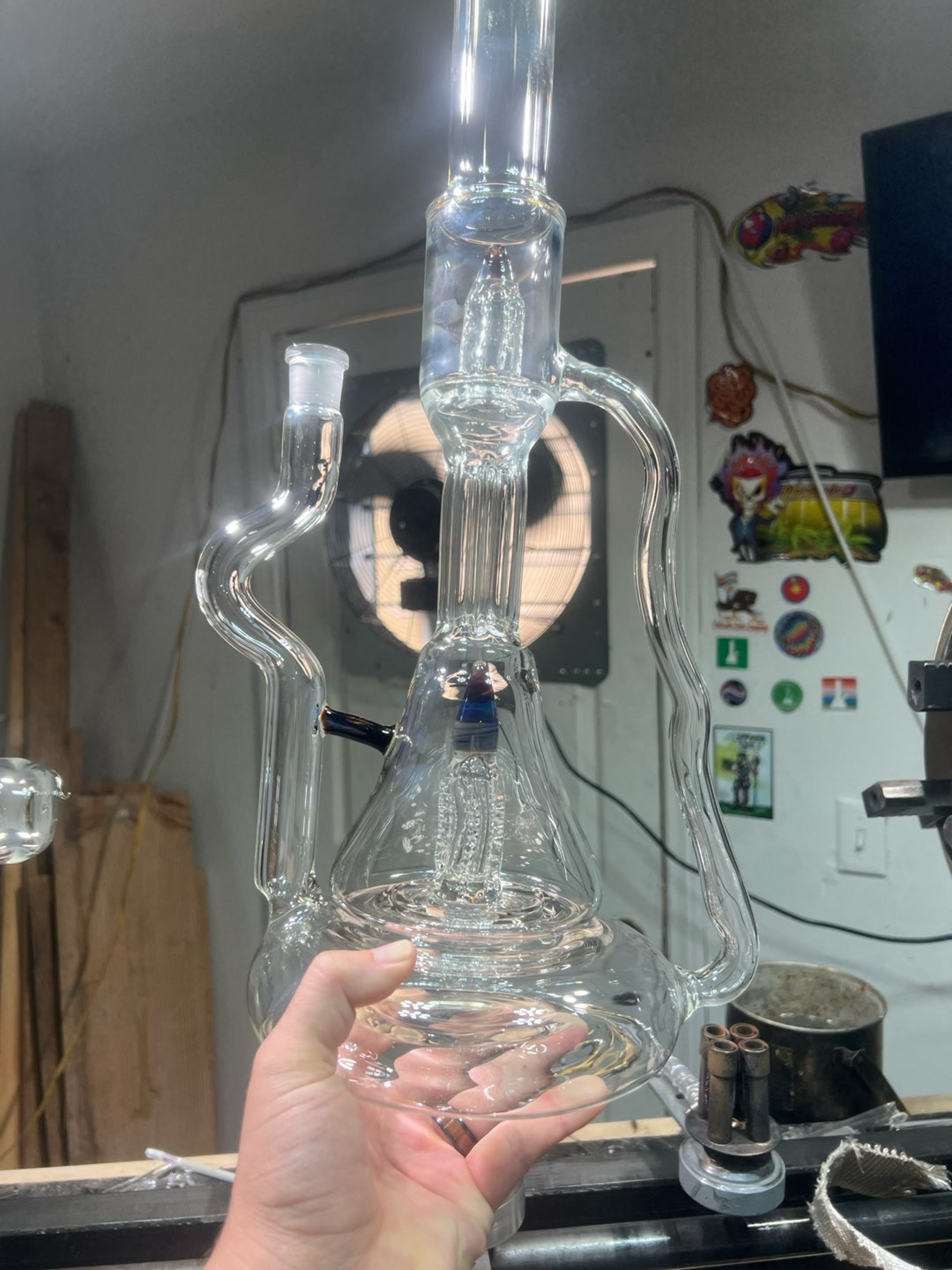 Preview pic of FWG hollowfoot natural pillar space staff recycler