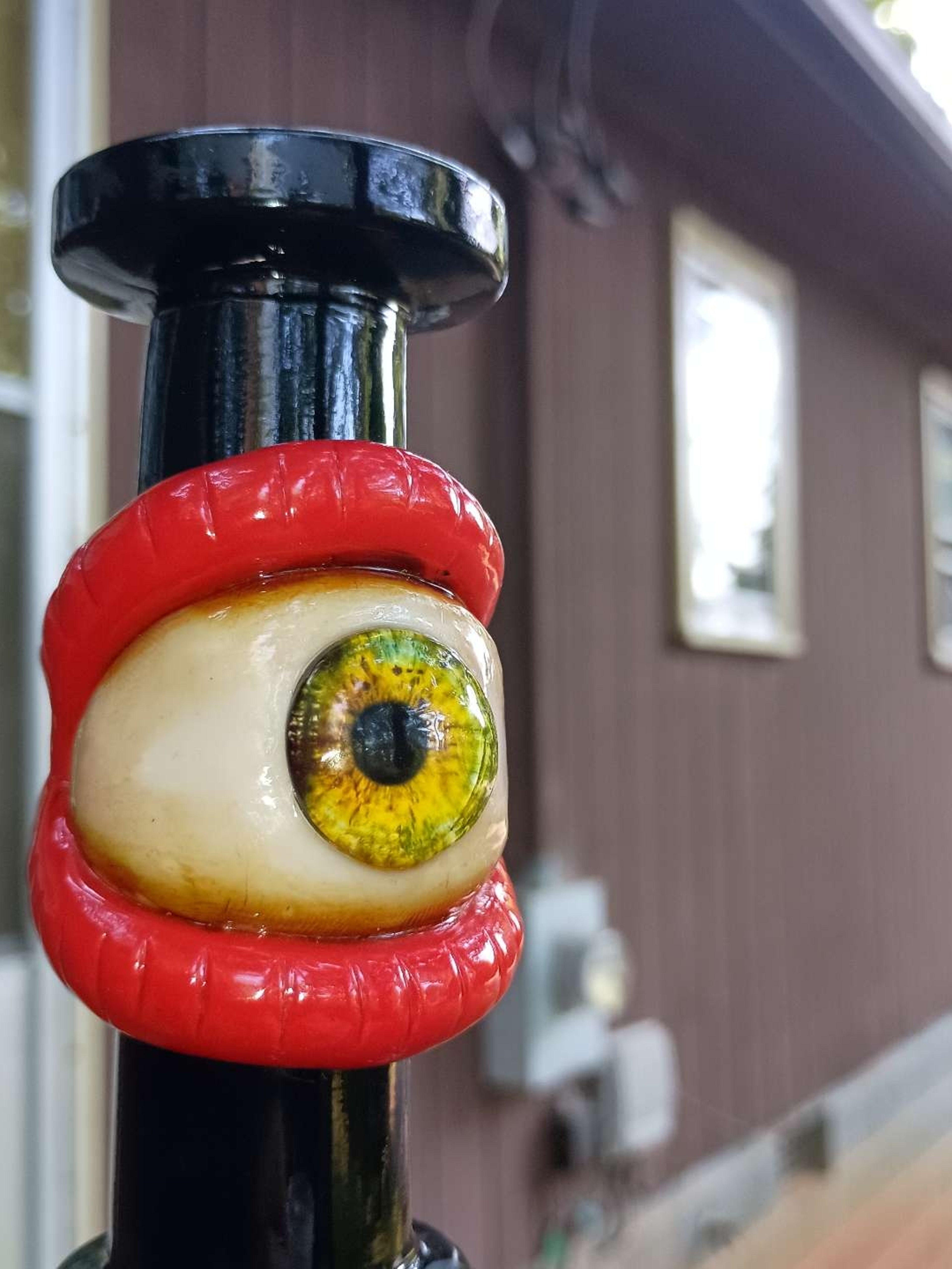 Preview pic of glass/clay Monster beaker