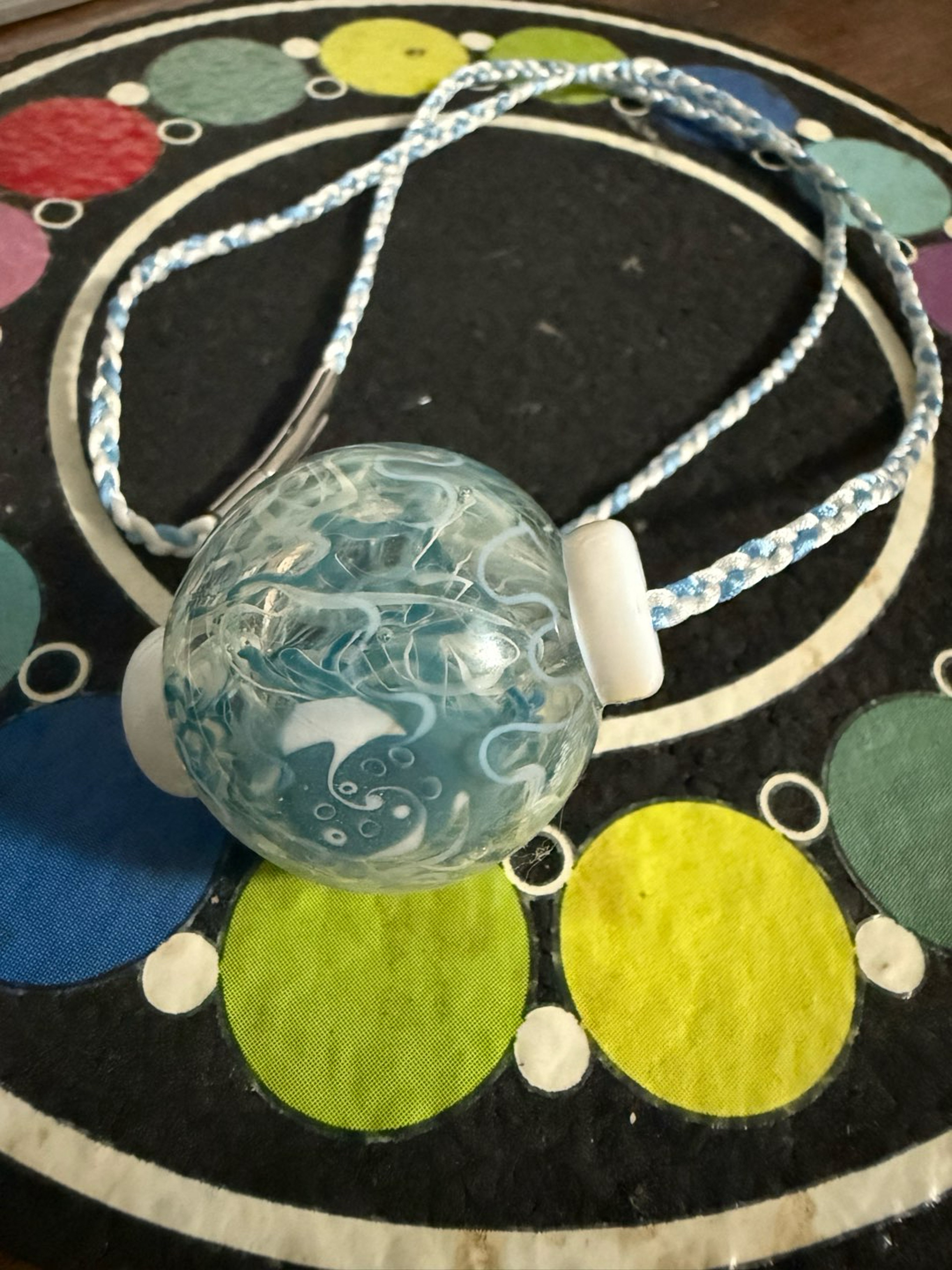 Preview pic of Odd Ball Glass Millie Pendant