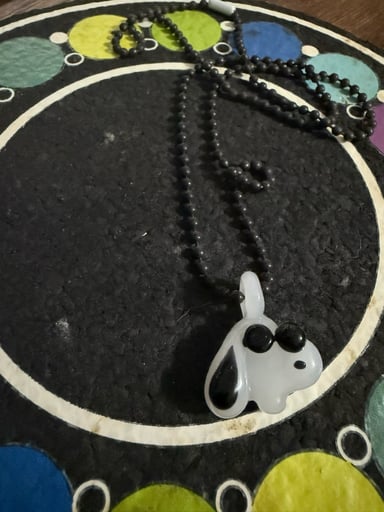 Preview pic of Marina Glass UV Snoopy Sculpture Pendant
