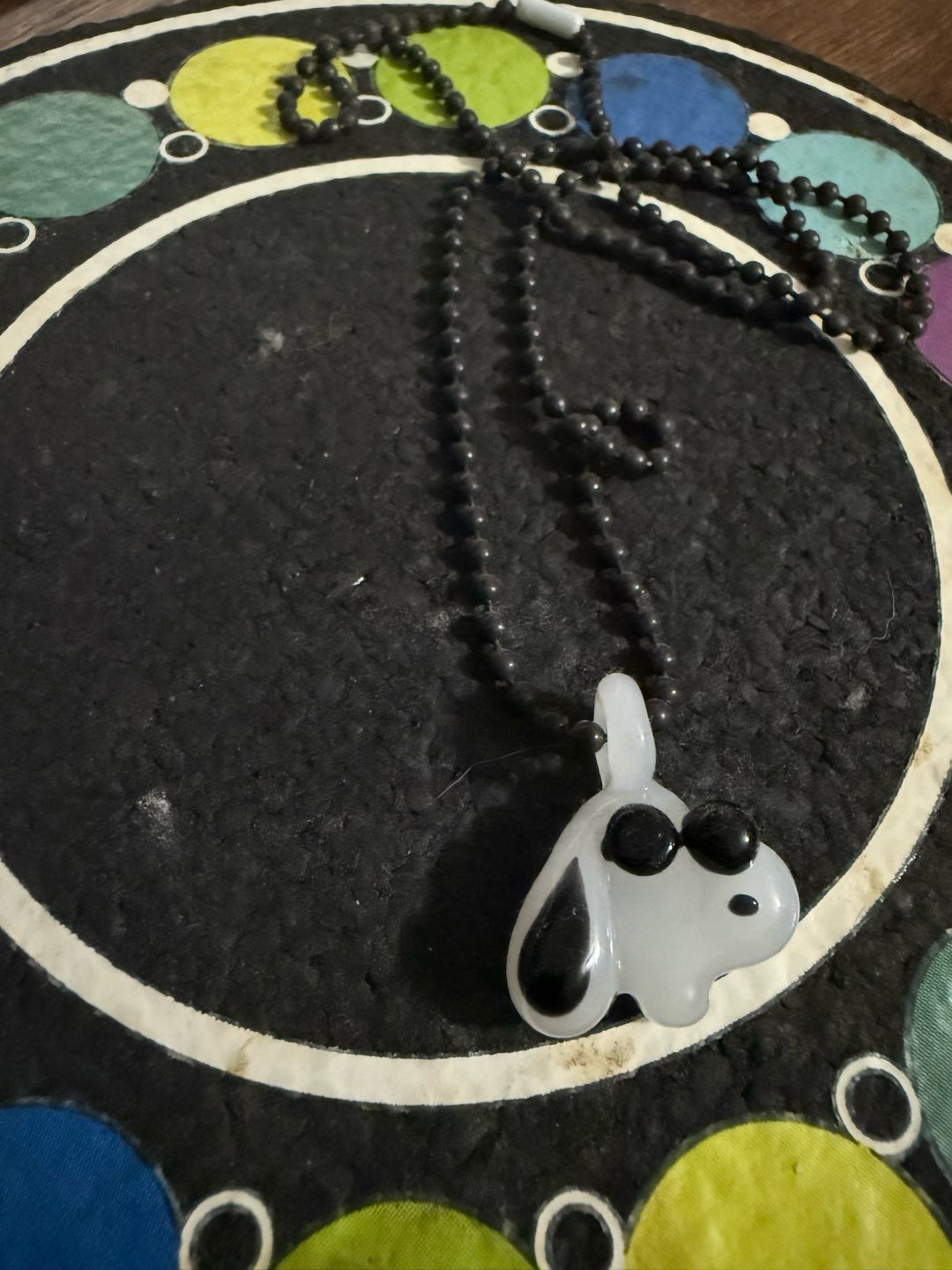 Preview pic of Marina Glass UV Snoopy Sculpture Pendant