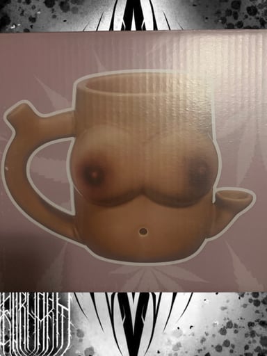Preview pic of Ceramic Boob Pipe Mug ☕️