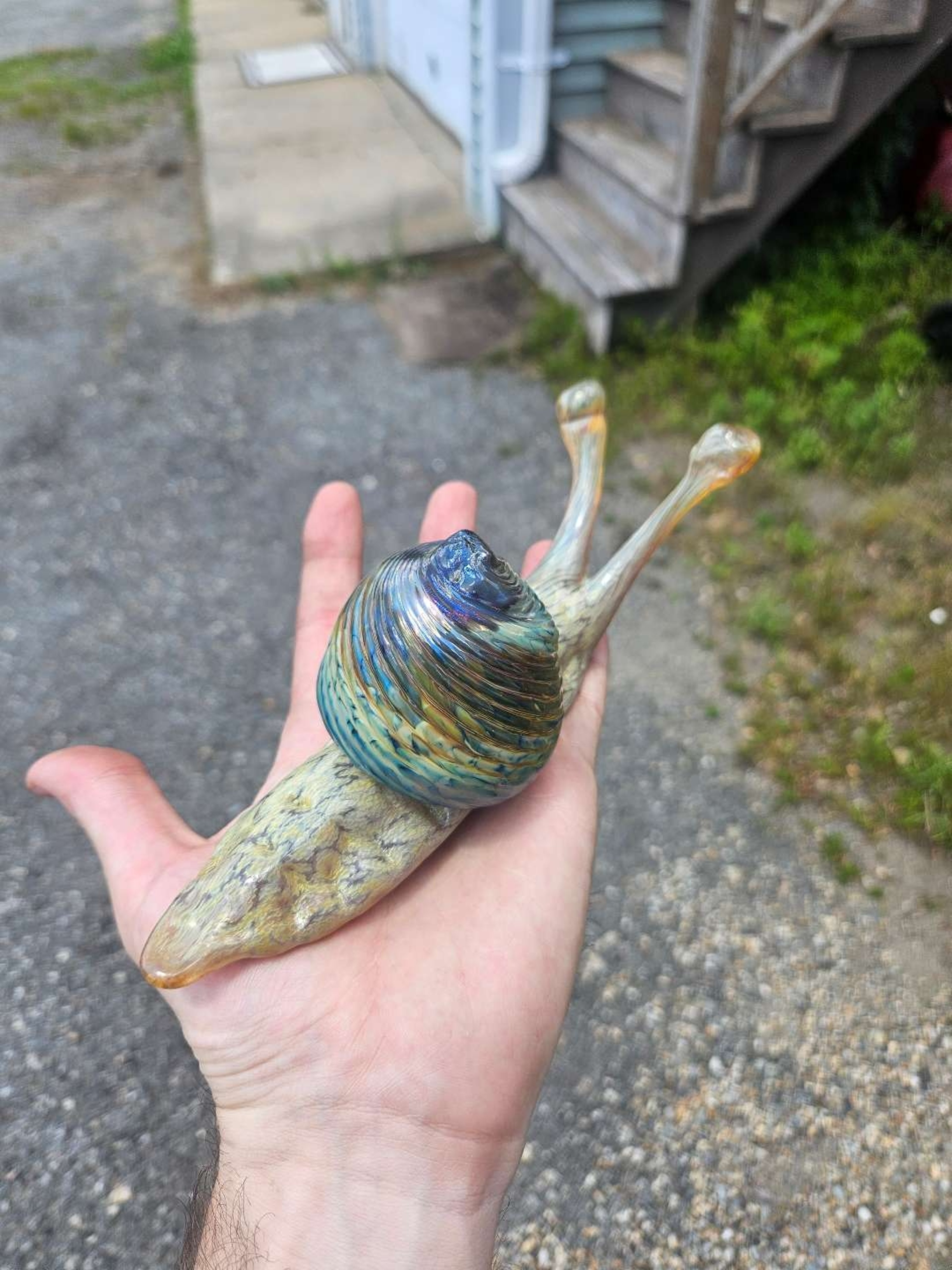 Preview pic of Soft glass snail 🐌