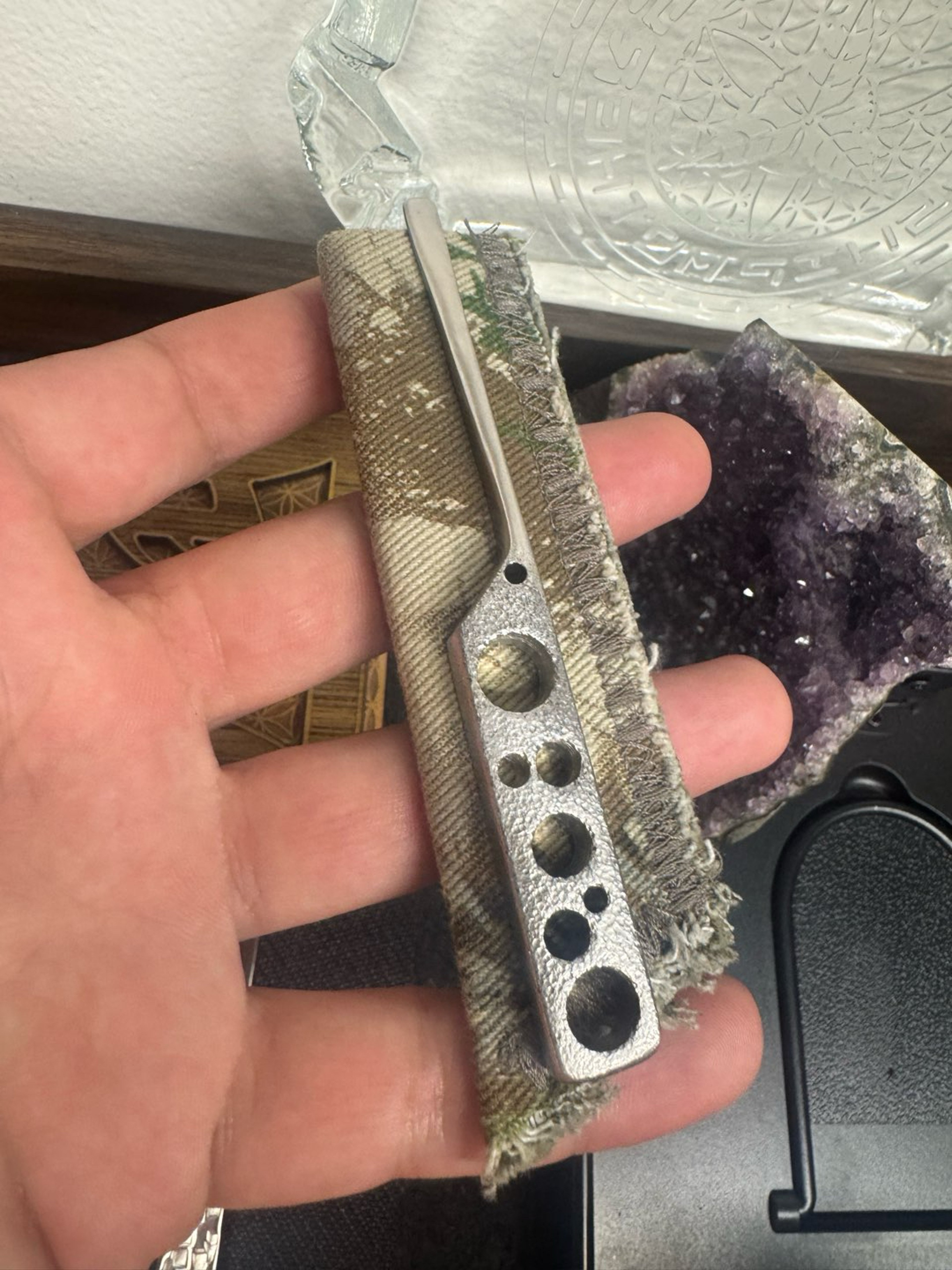 Preview pic of Bubba’s face Terp shank v2 Swiss stainless steel