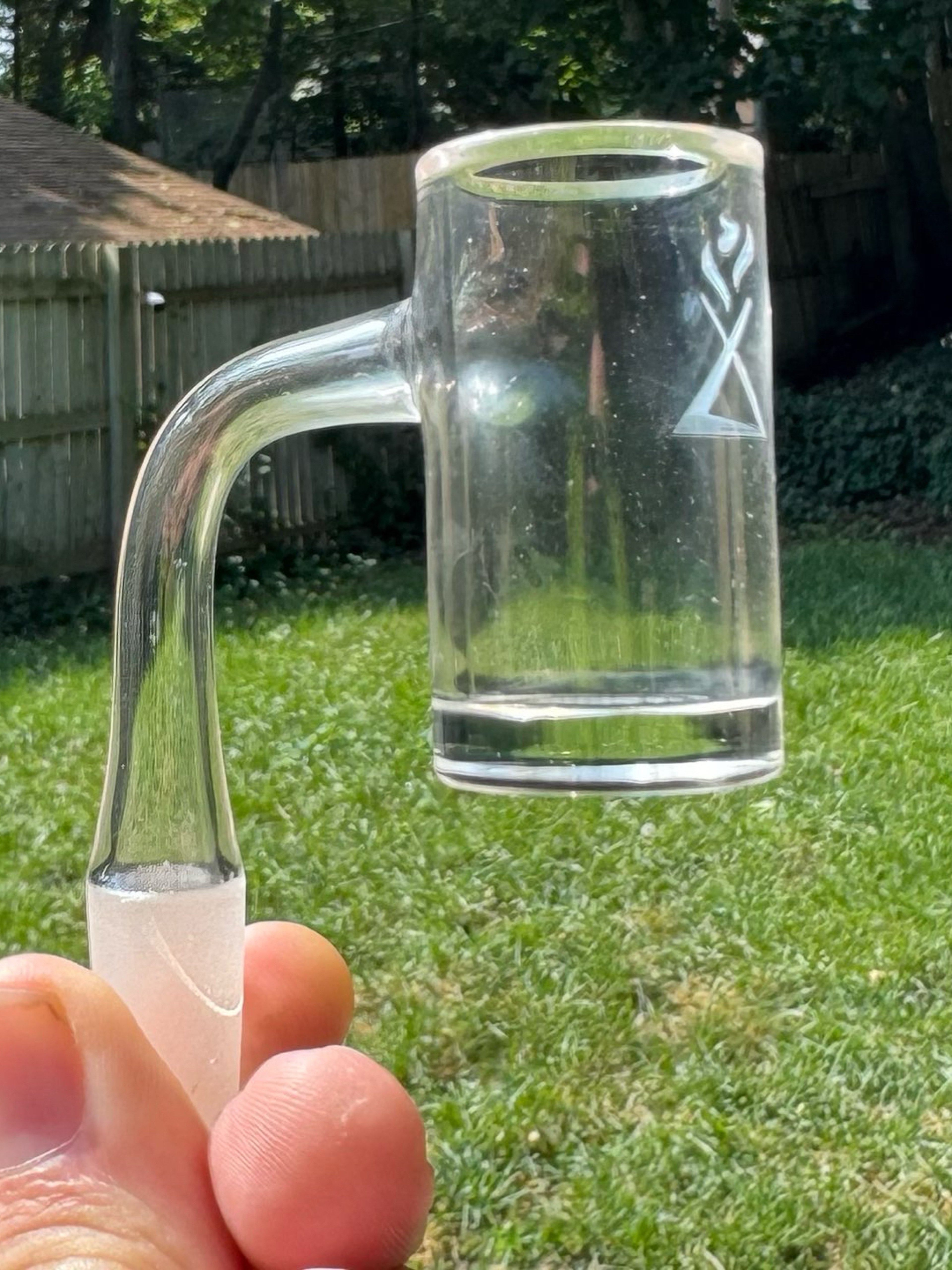 Preview pic of Victory Glassworks flat top 25 mm 14 mm joint
