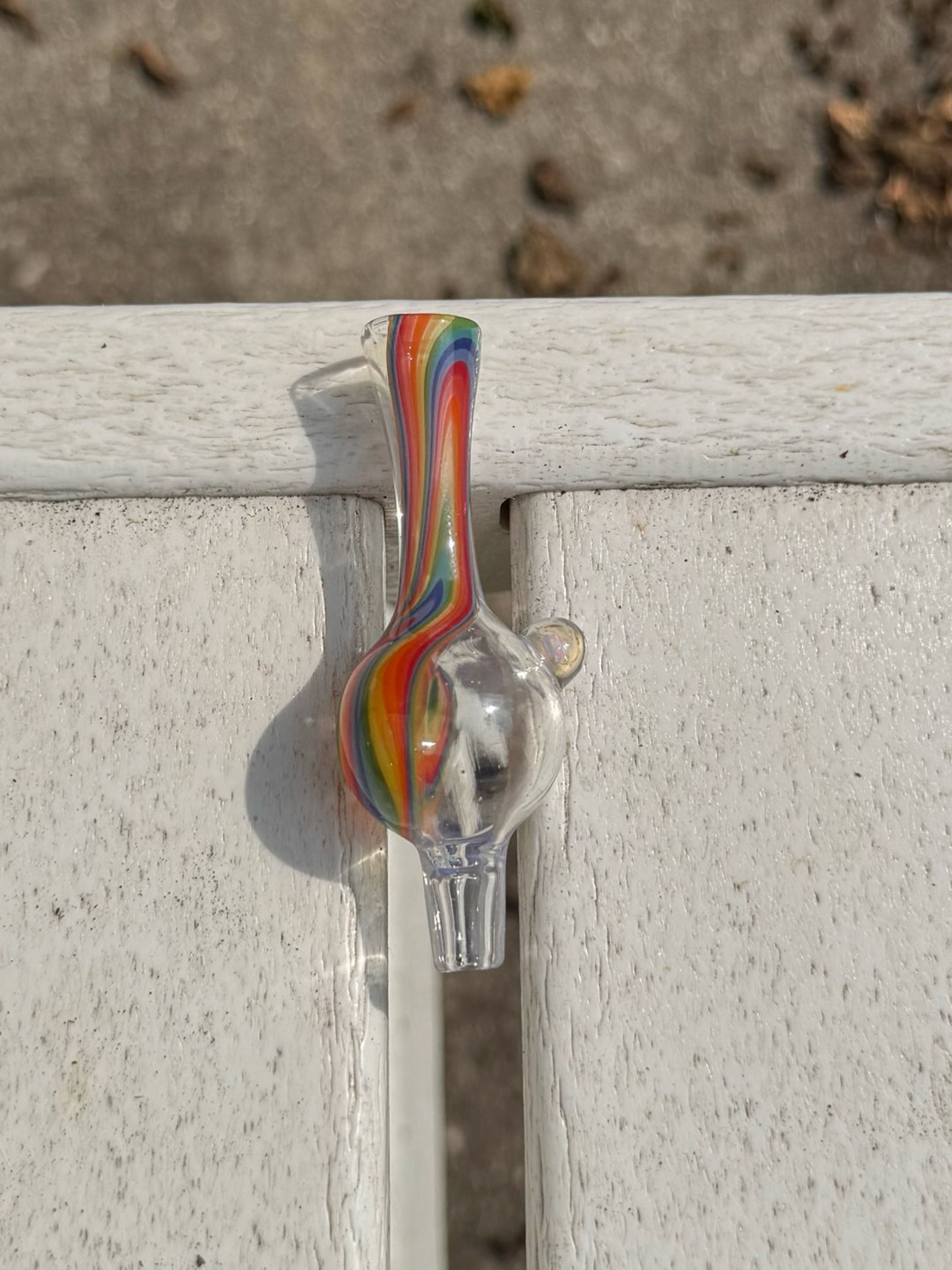 Preview pic of Rainbow Opal 26 mm carb cap