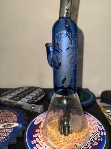 Preview pic of milky Way glass thug life rig