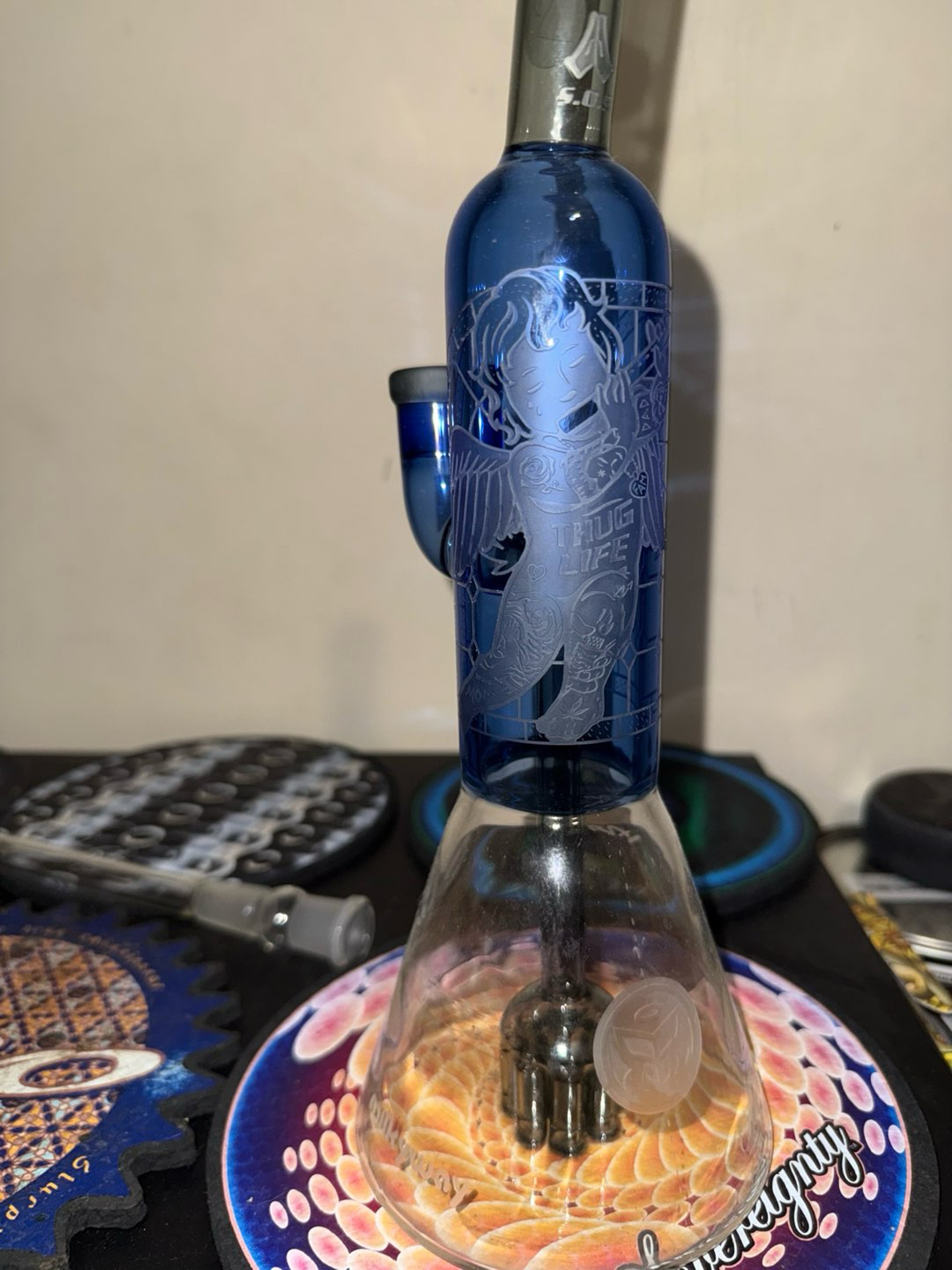 Preview pic of milky Way glass thug life rig
