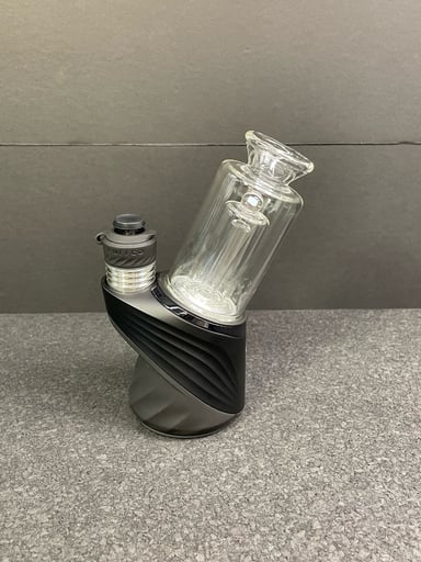Preview pic of Iridescent Mini Opal Puffco Top Clear