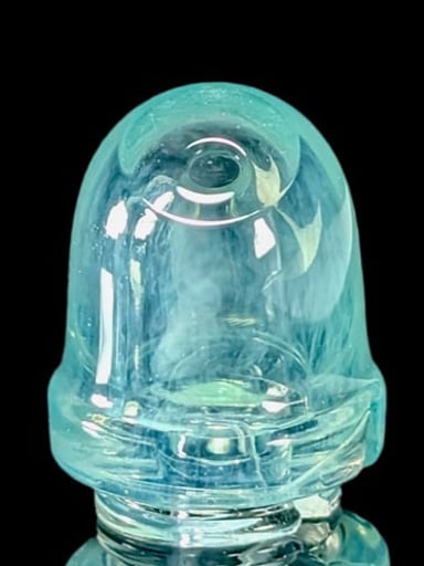 Preview pic of One Trick Pony Glass Zen Blue Neuralizer Pivot Mouthpiece
