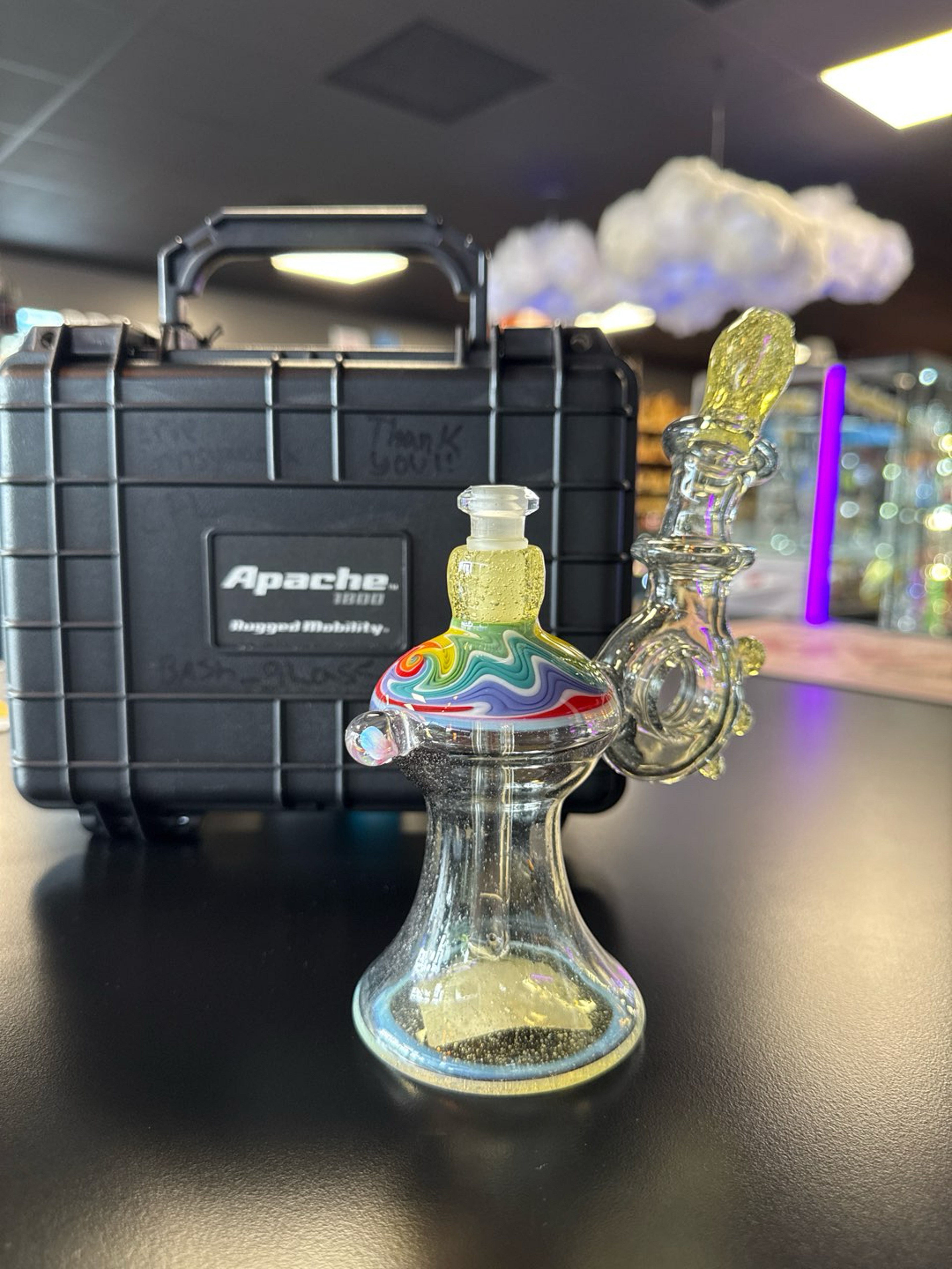 Preview pic of Bash Glass CFL Donut Rig