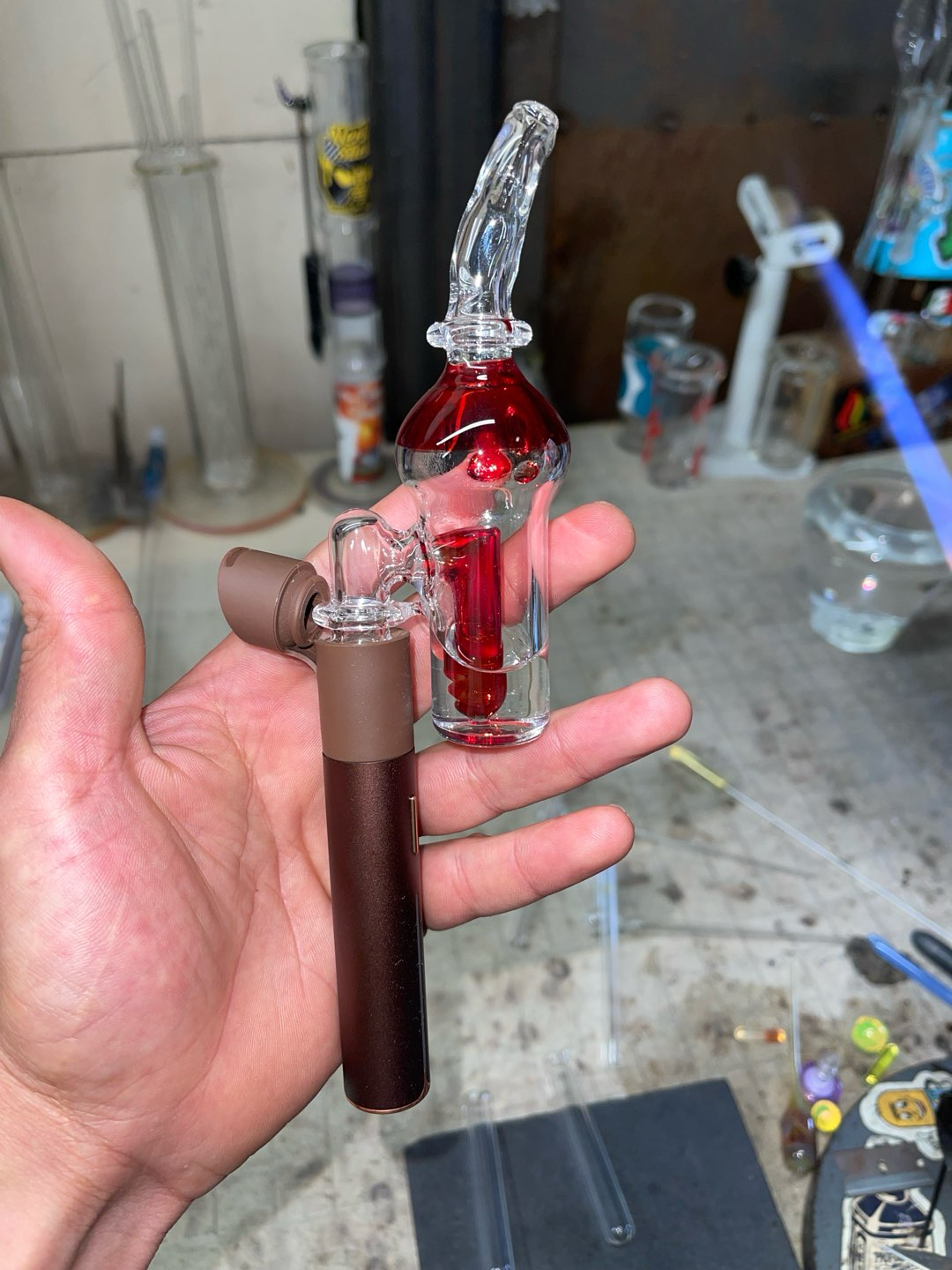Preview pic of Pivot attachment(device not included) pomegranate color