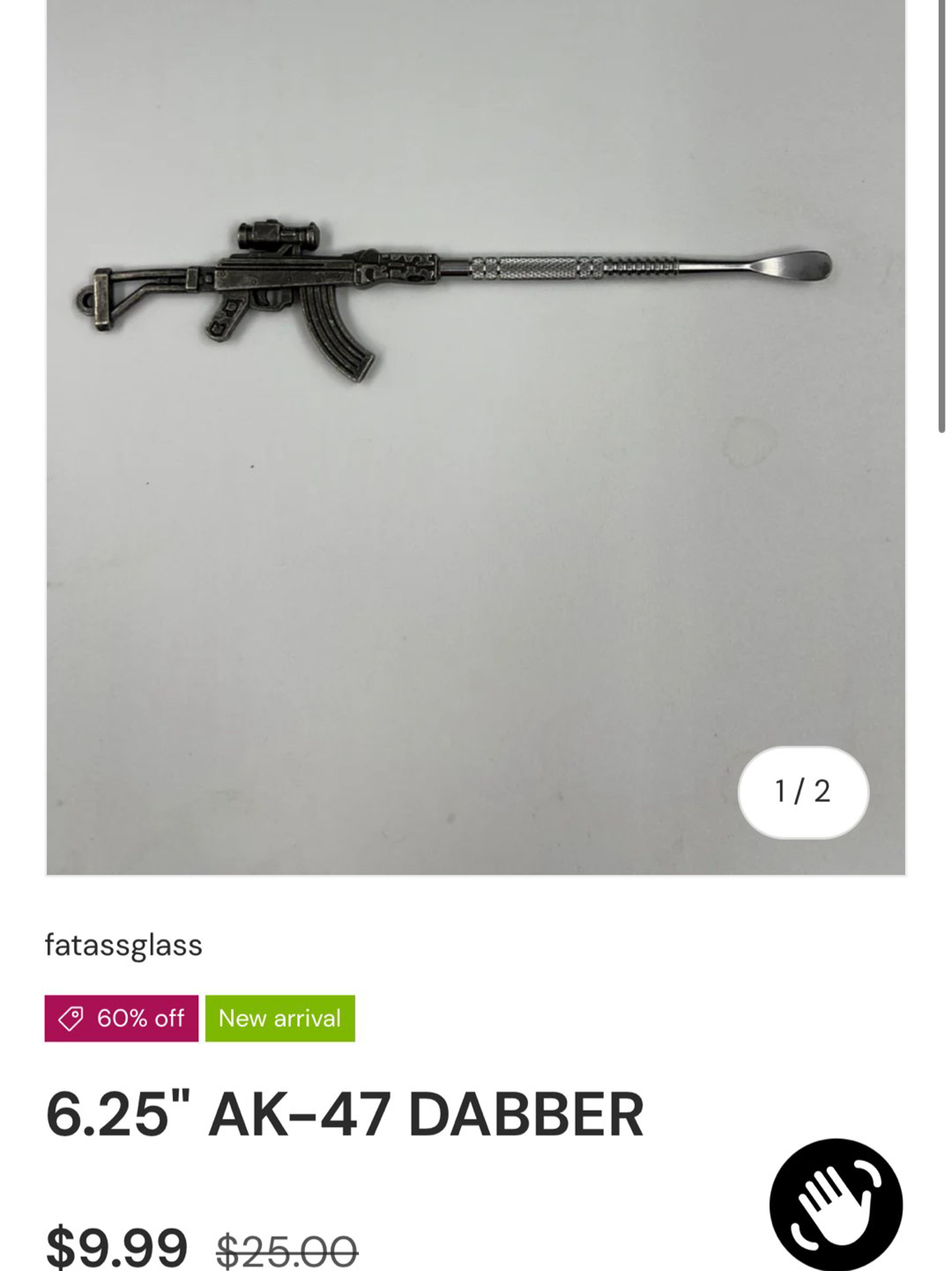 Preview pic of 6.25” AK-47 Scoop Dabber