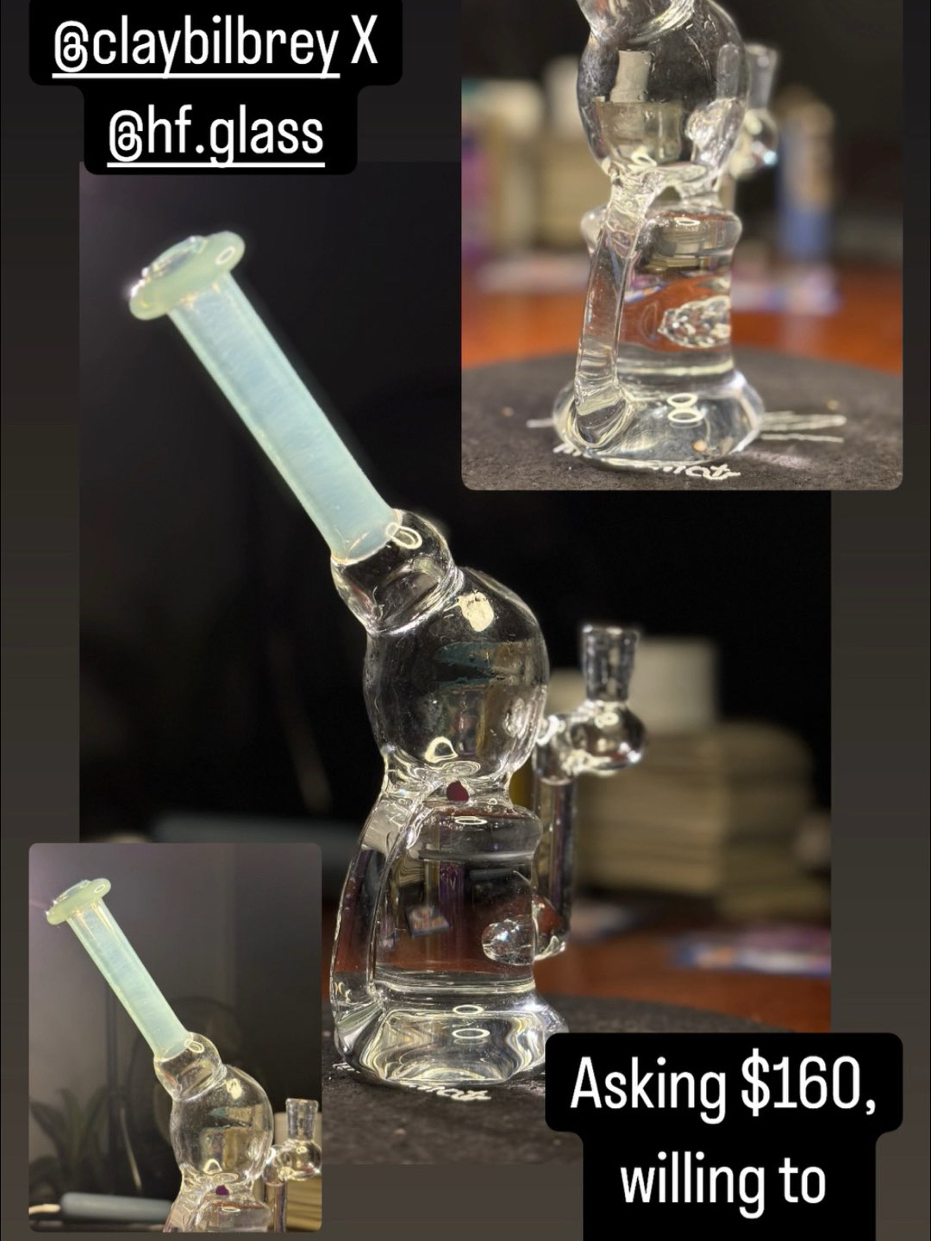 Preview pic of BLOOPER BY CLAY BILBREY X HF GLASS