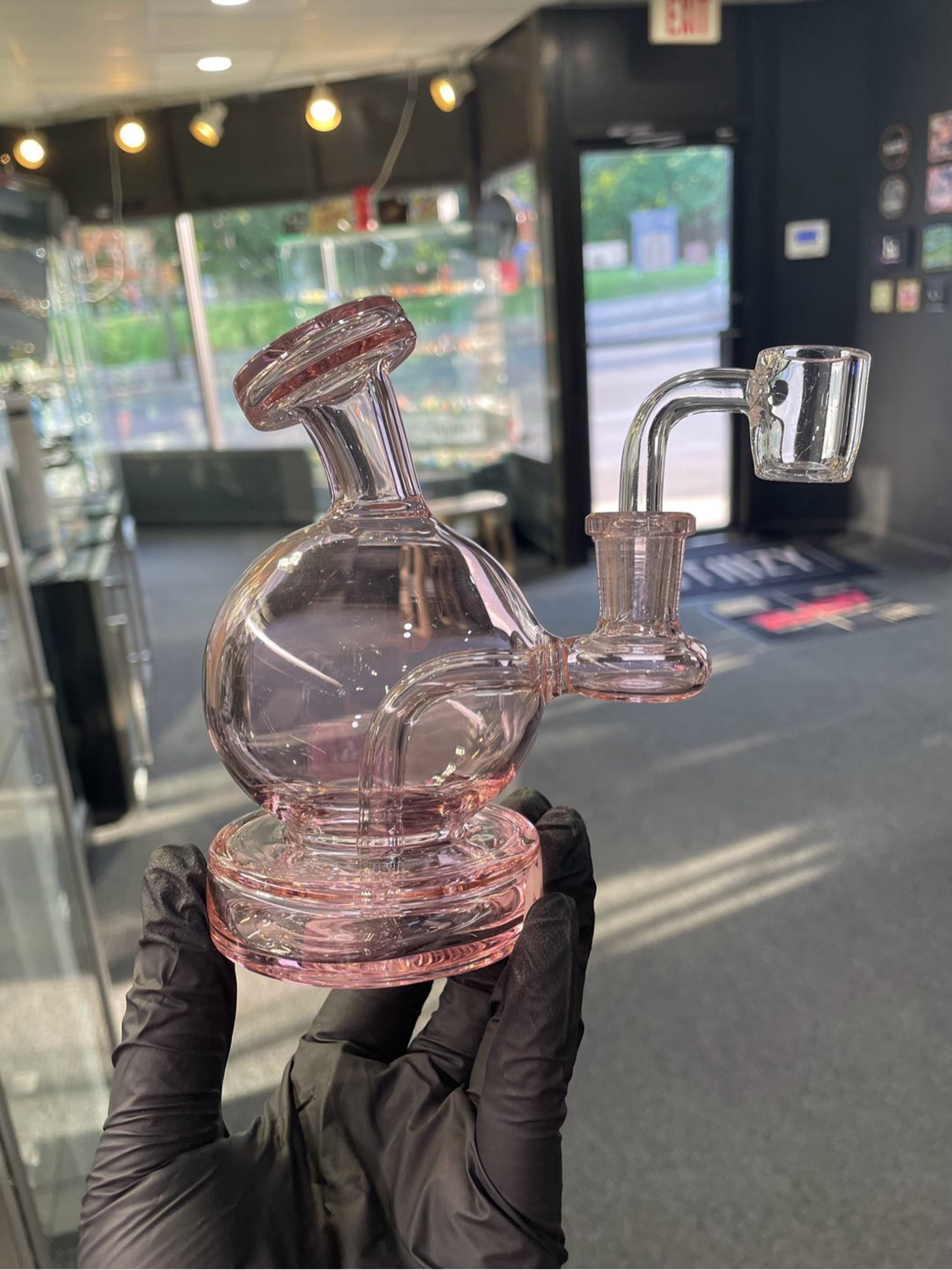 MAV Glass Bulb Rig Pink image 0