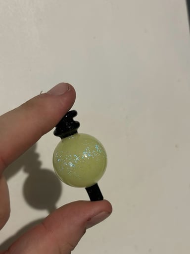 Preview pic of Full crushed opal and dichro bubble cap