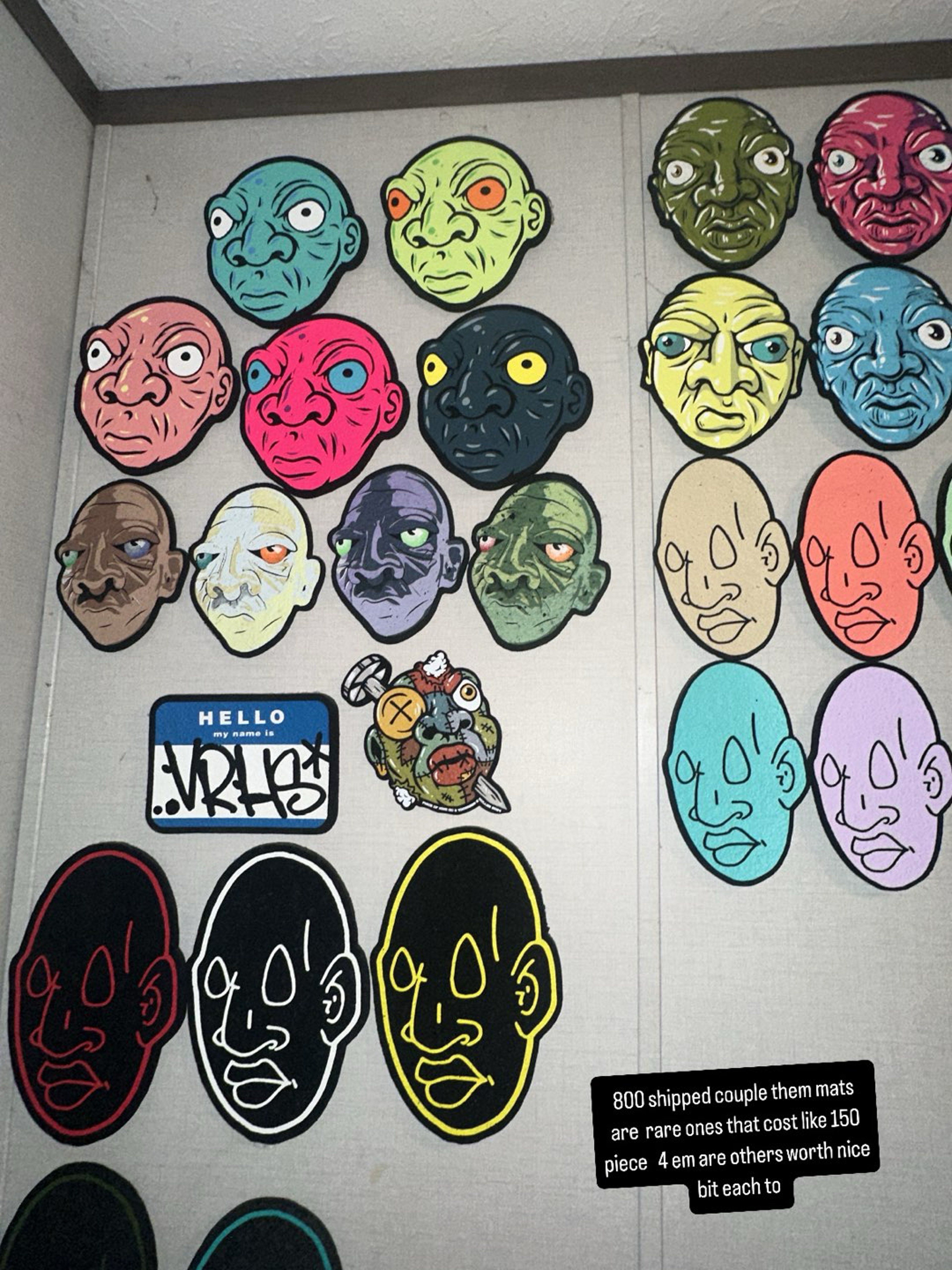 Preview pic of Lot of vrhs mats