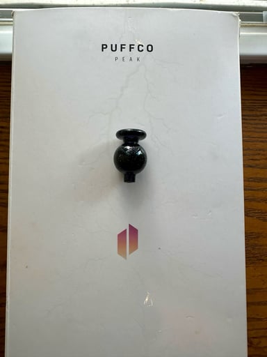 Preview pic of Bradly Miller Crushed Opal Carb cap for Puffco Peak or Peak Pro!