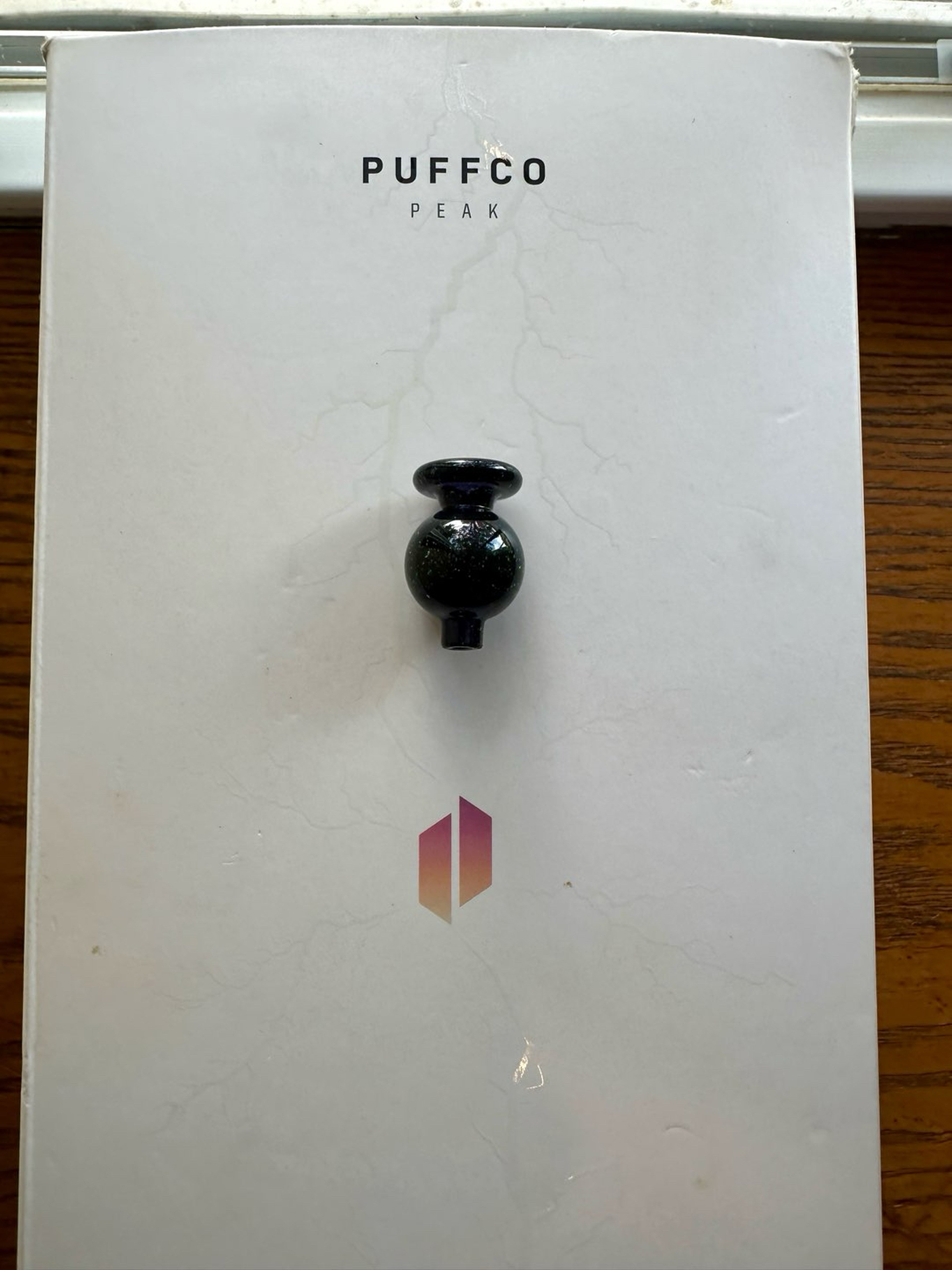 Preview pic of Bradly Miller Crushed Opal Carb cap for Puffco Peak or Peak Pro!