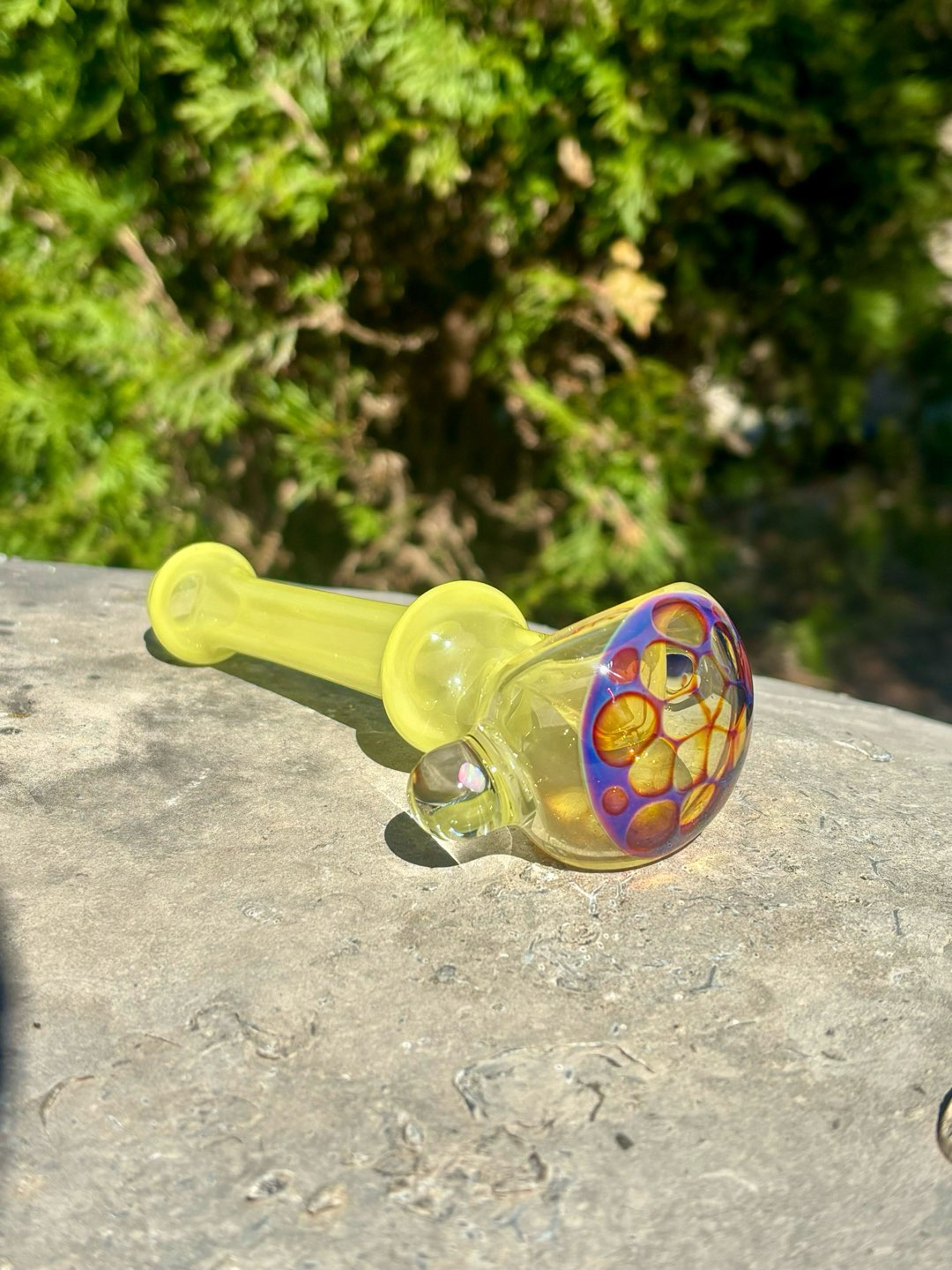Preview pic of Honeycomb opal pipe