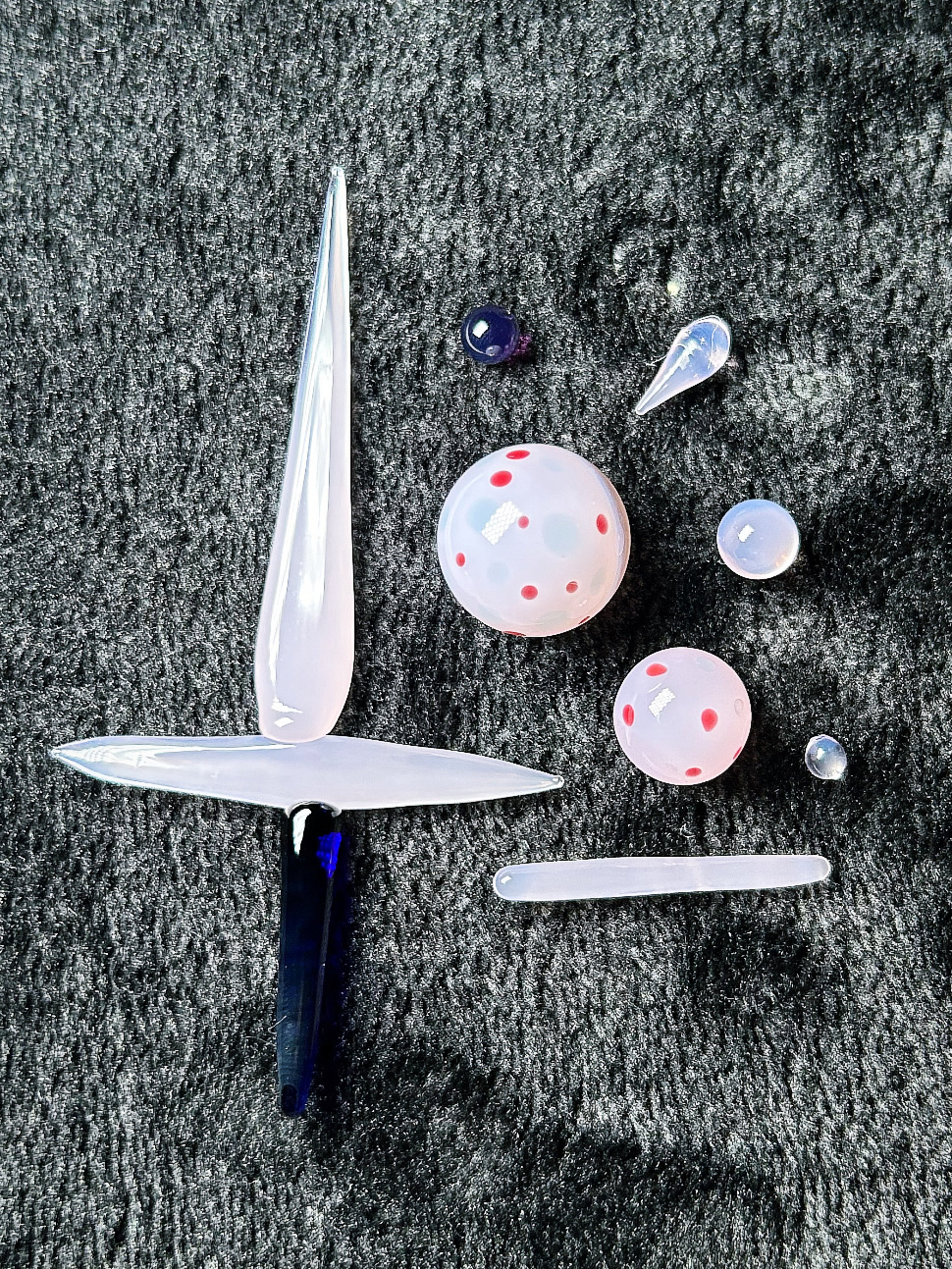 Preview pic of 8 PIECE SLURPER SET BY MARVINSGLASS‼️