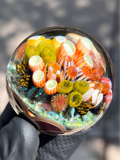 Preview pic of Reef Life glass marble