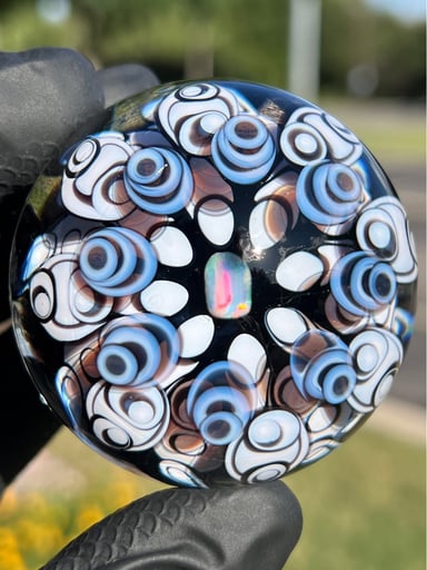 Preview pic of Sball large opal dot stack marble