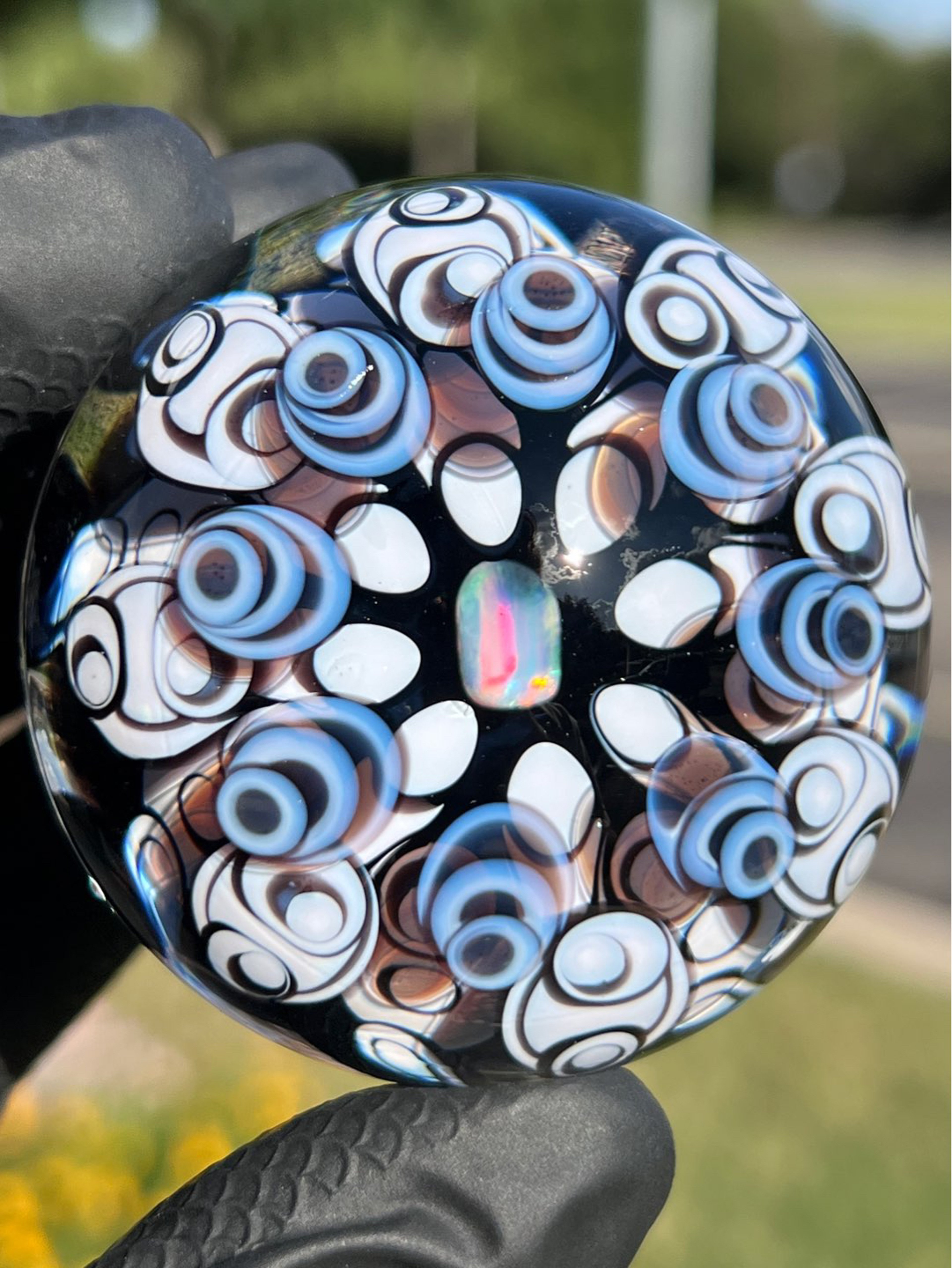 Sball large opal dot stack marble image 0