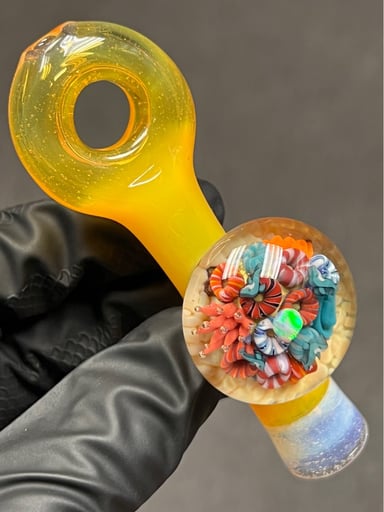 Preview pic of Keys glass reef themed chillum