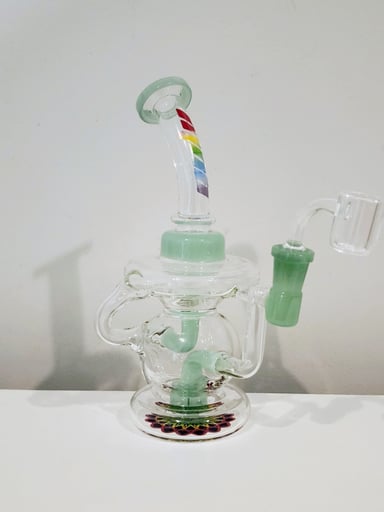 Preview pic of 9"H Orbit Recycler + Banger***Free Shipping***
