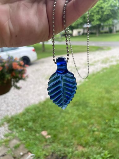 Preview pic of Pat Taylor Leaf Pendant