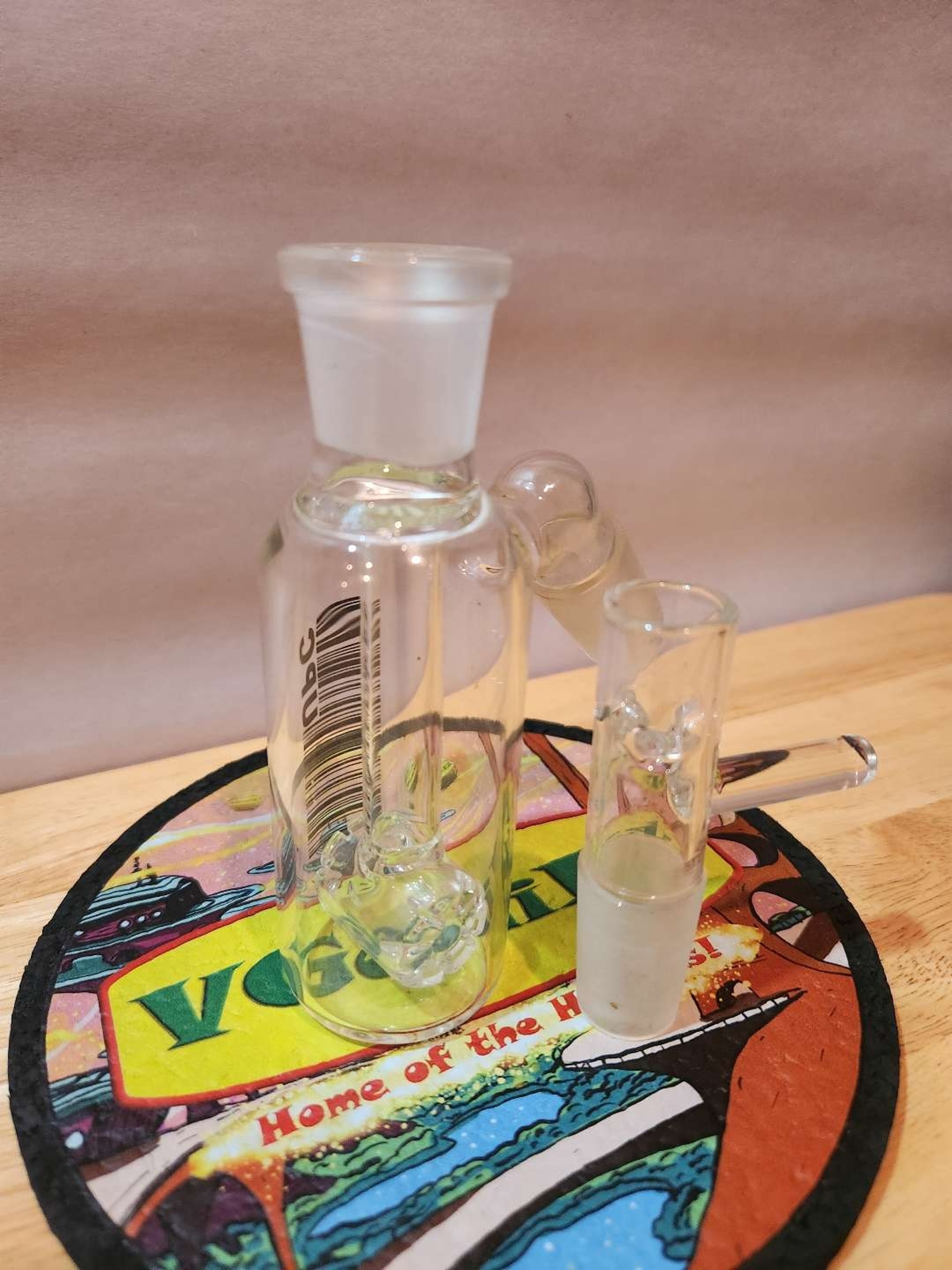 Preview pic of UPC 18mm ashcatcher with pinch slide