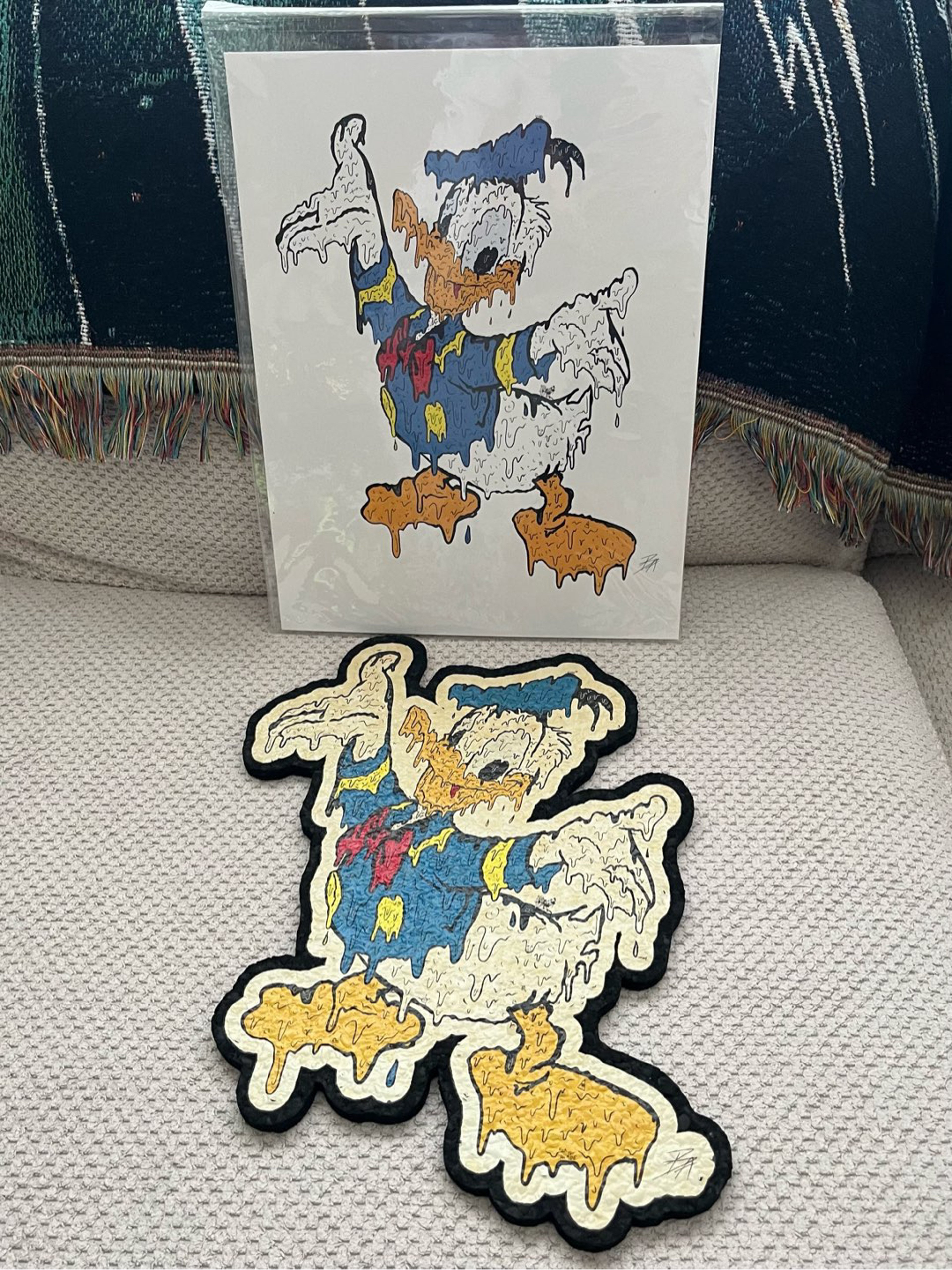 Preview pic of le200 Drippy Donald Mat by Behram Agha x Moodmats