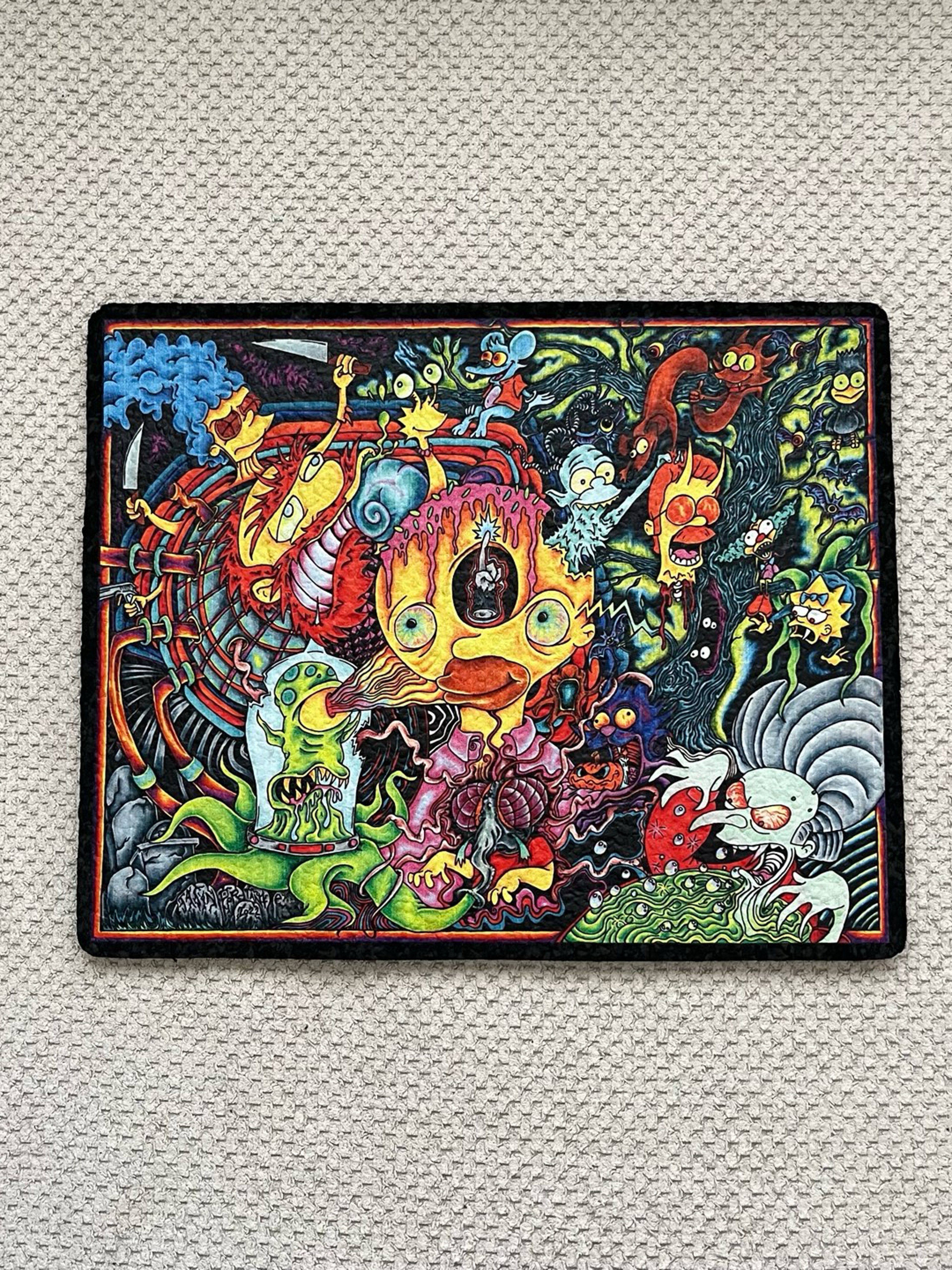 Preview pic of Treehouse of Horror Mat by Jason Portante x Moodmats