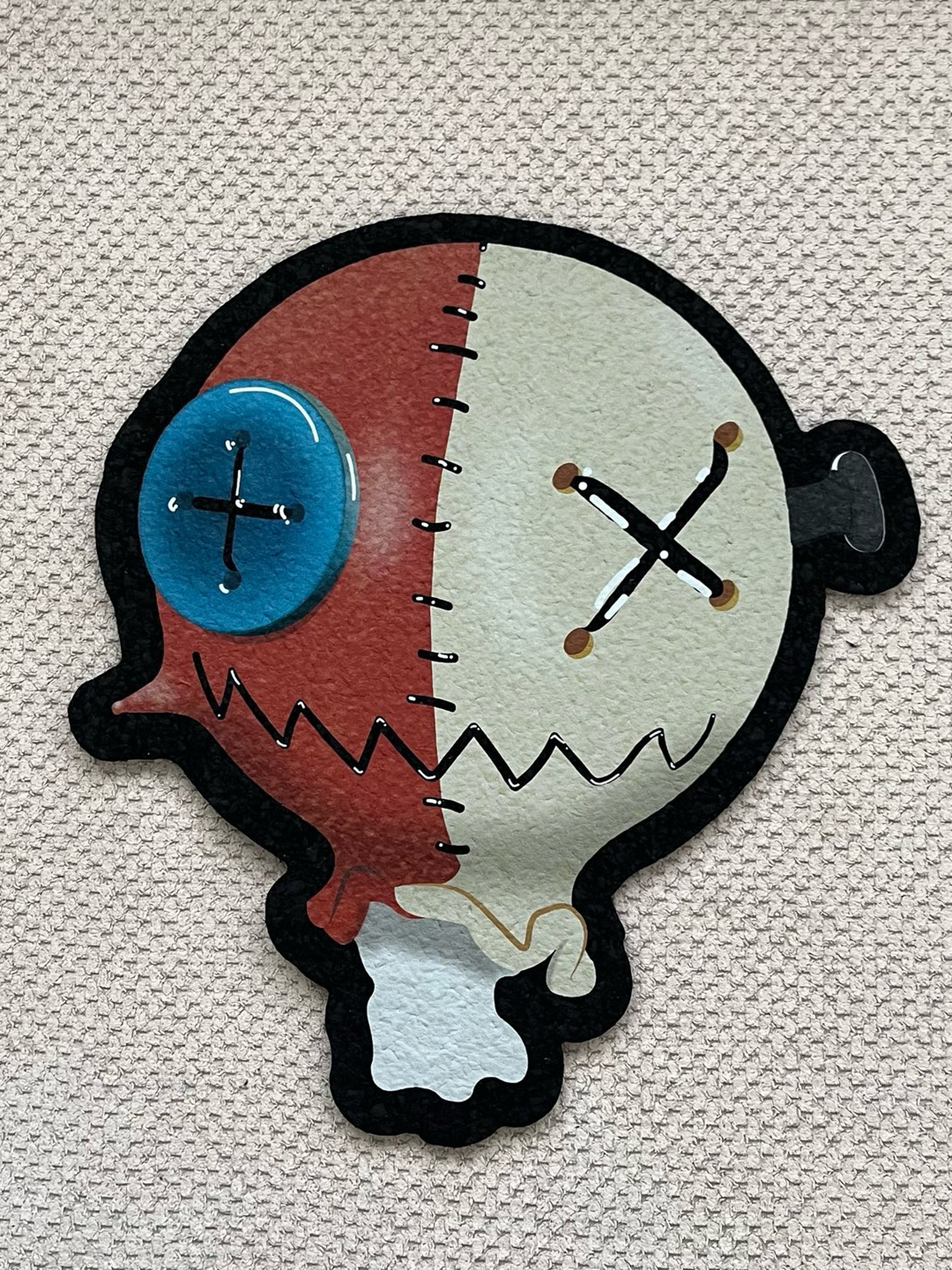 Preview pic of Torn Head Mat by Muller Glass x Moodmats