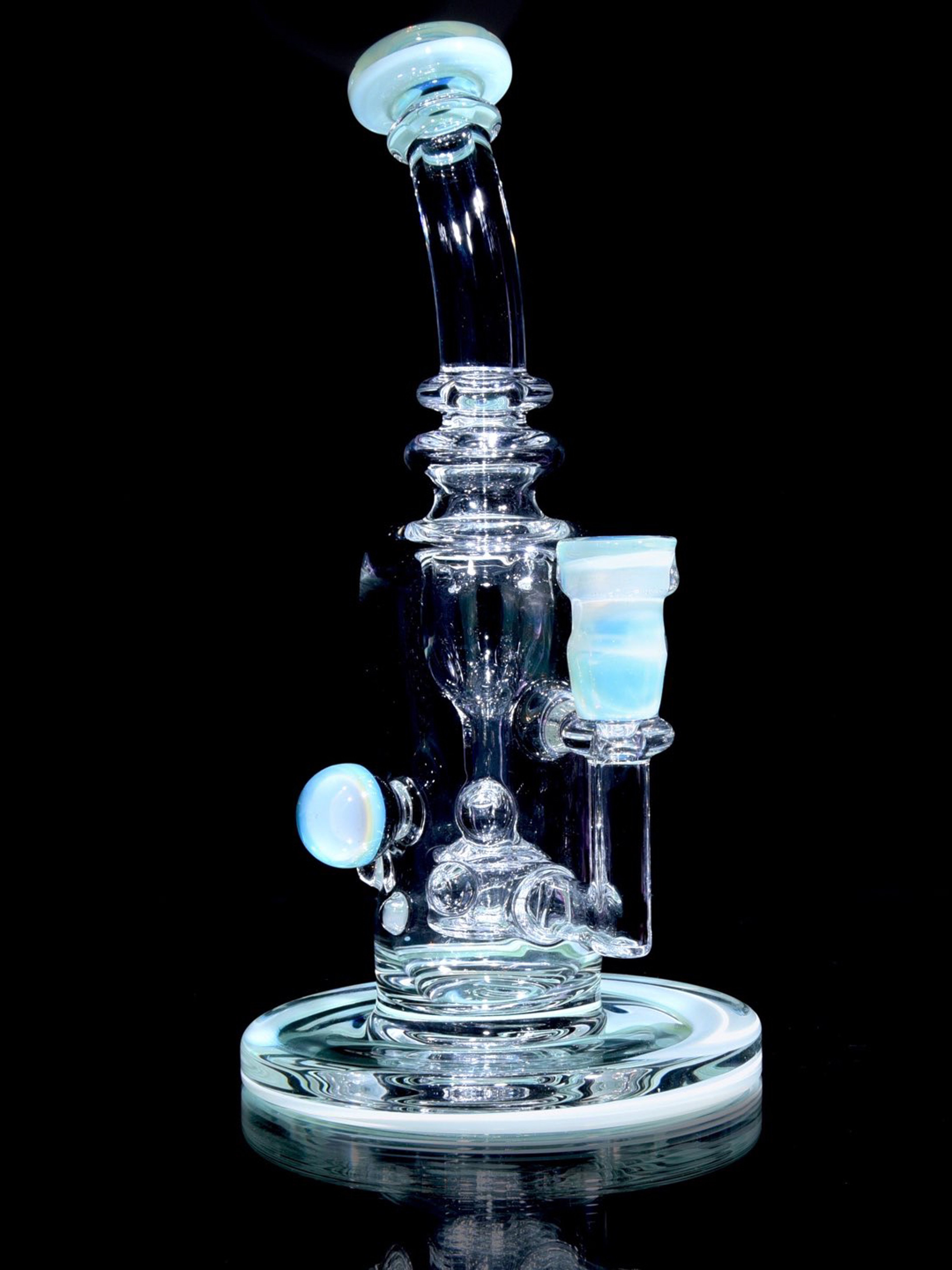 Preview pic of Davin Titland - Mini Narrow Can Double-uptake Tornada Recycler - Titan - 14mm Female