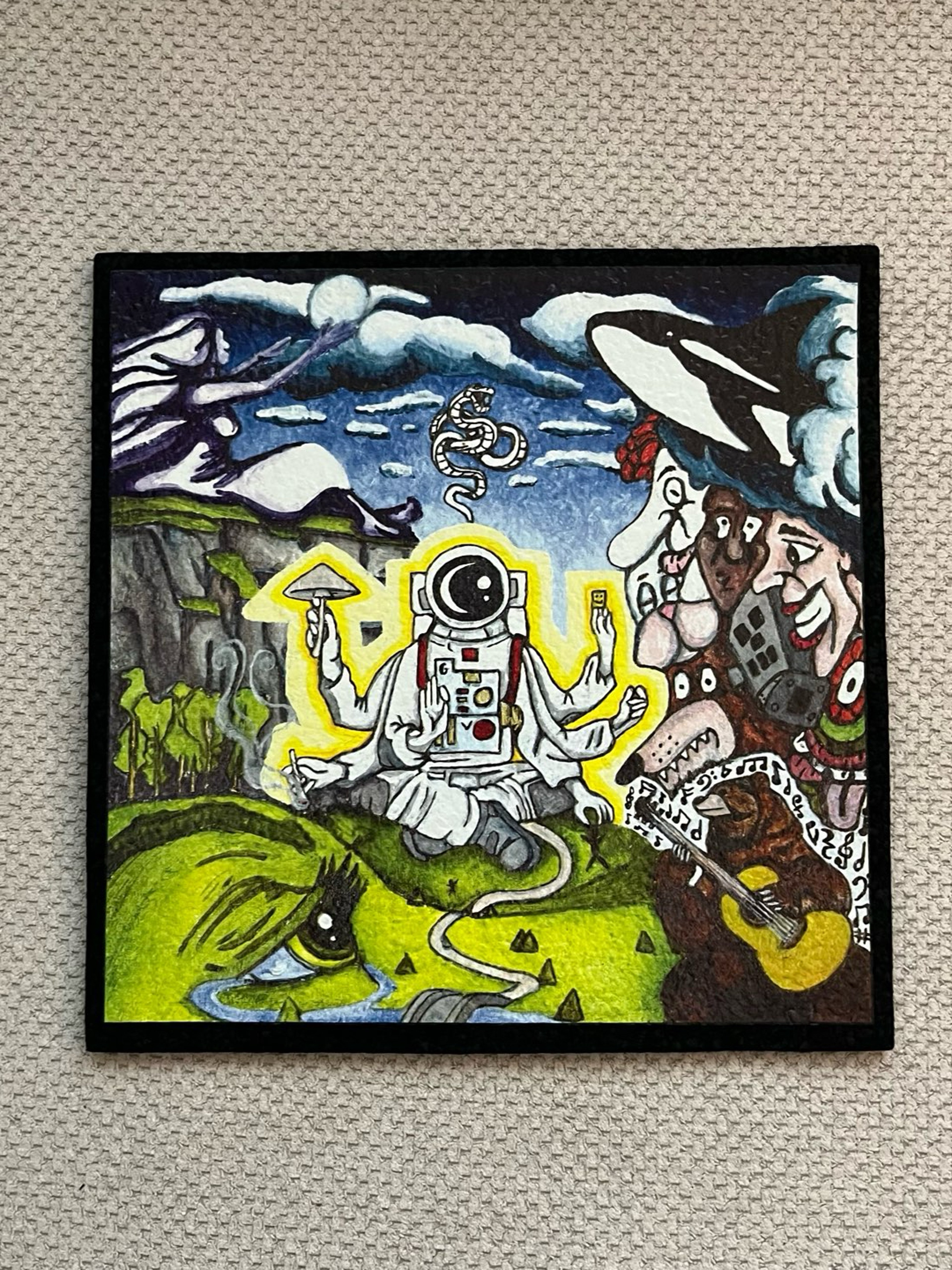 Meditation Mat by Spinning Onion Design x Moodmats image 0
