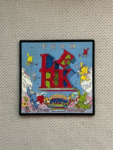 Preview pic of Lerk 8” Square Mat by Moodmats x Lerk The World