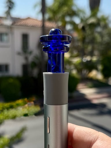 Preview pic of AJ Surf City Tubes Brilliant Blue Pivot Mouthpiece