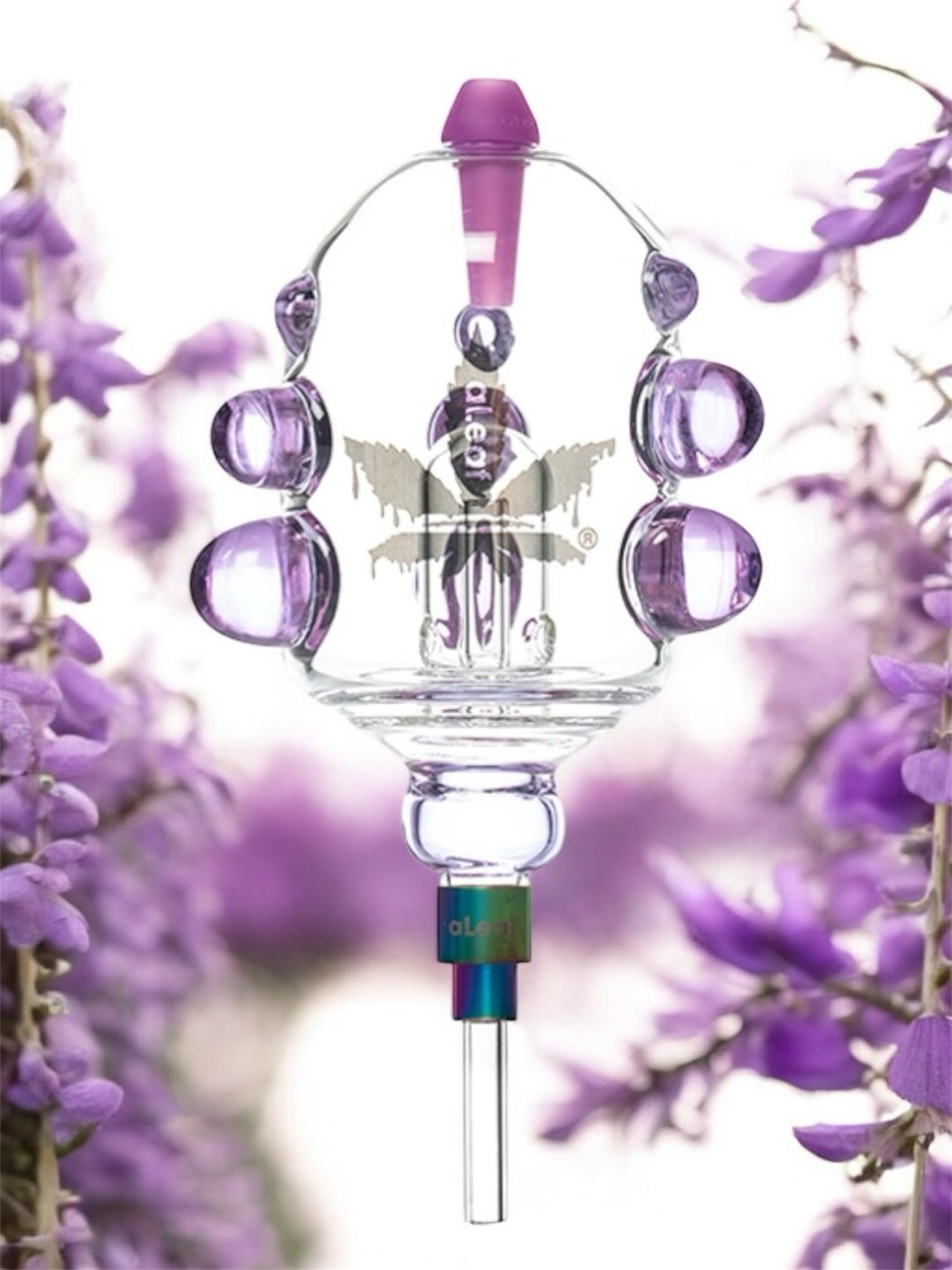 Preview pic of aLeaf 🍁 The Reactor 6" Oblong Purifier in Purple