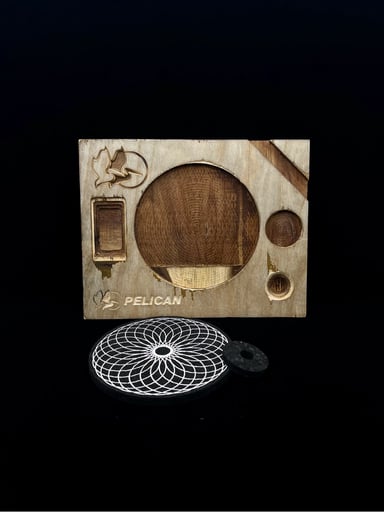 Preview pic of Pelican 1200 Dab Tray by Carved Pours