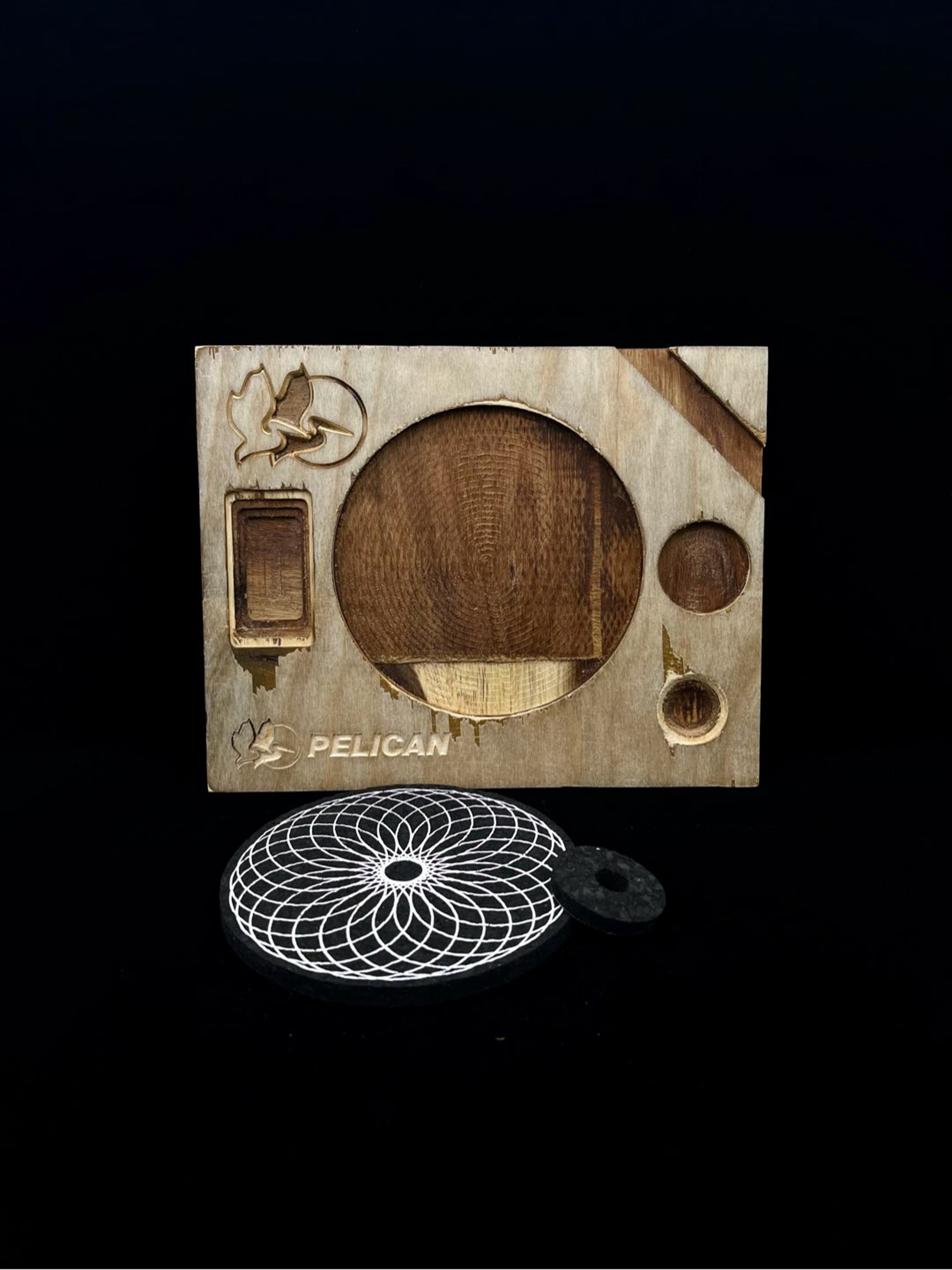 Pelican 1200 Dab Tray by Carved Pours image 0
