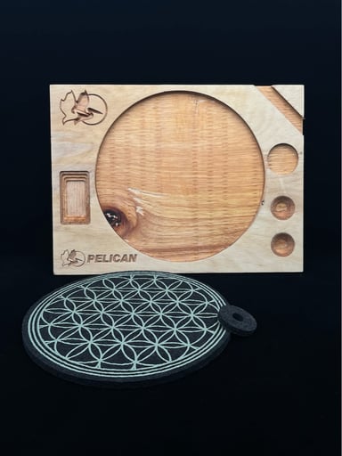 Preview pic of Pelican 1400 Dab Tray by Carved Pours