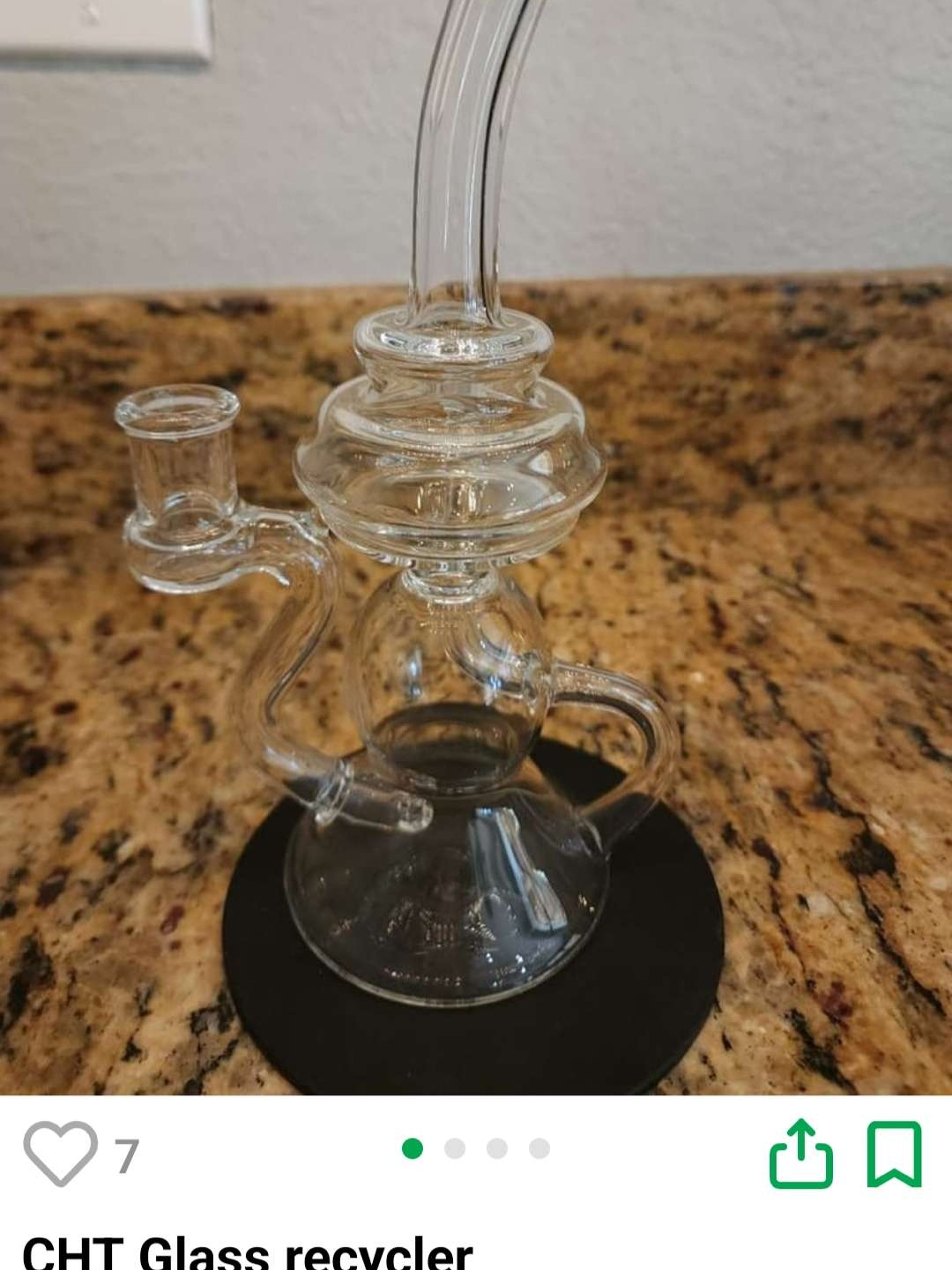 Preview pic of Double sale. Two CHT glass dab rigs