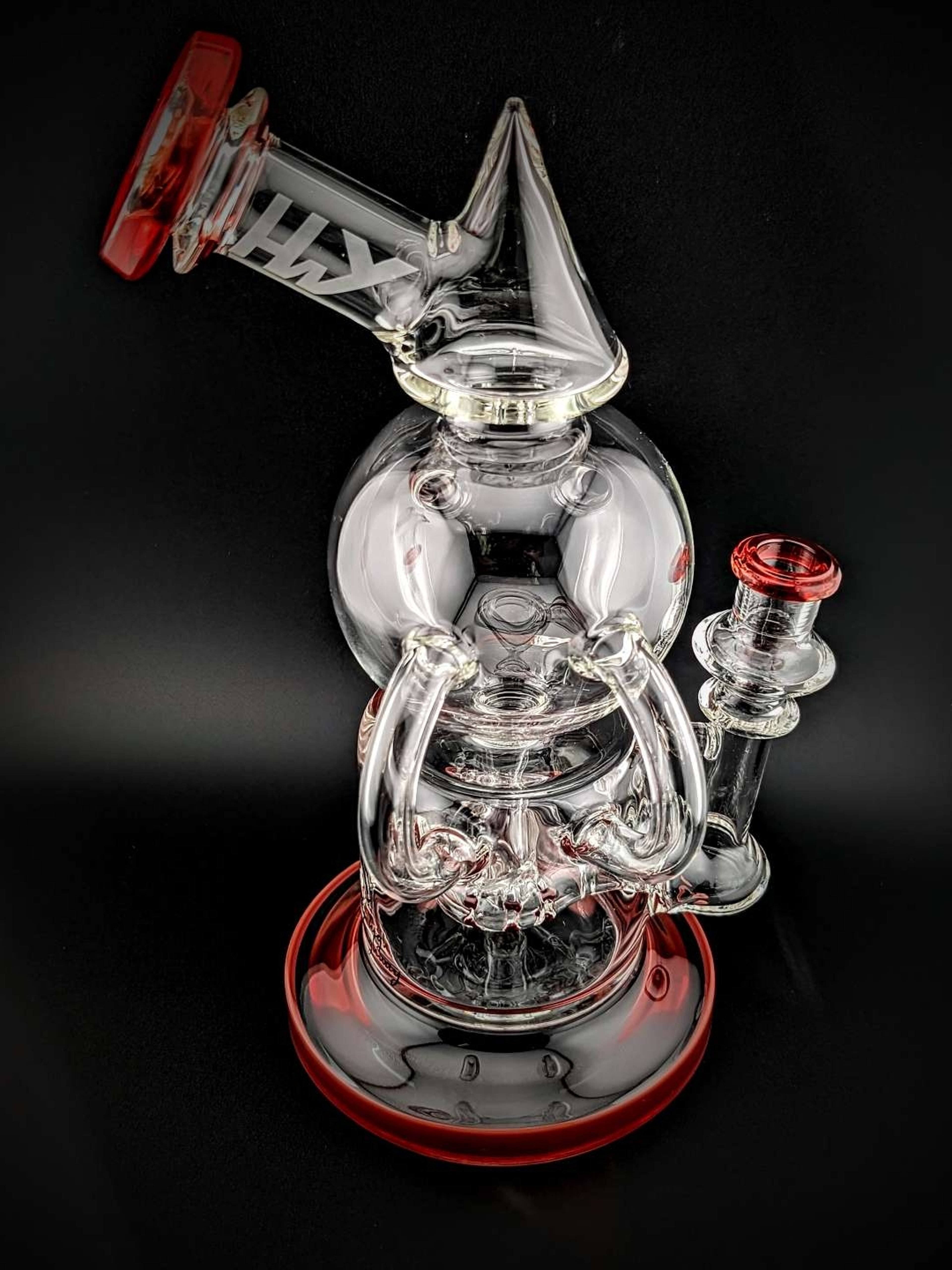 Preview pic of HWY Glass 10" Quad Recycler